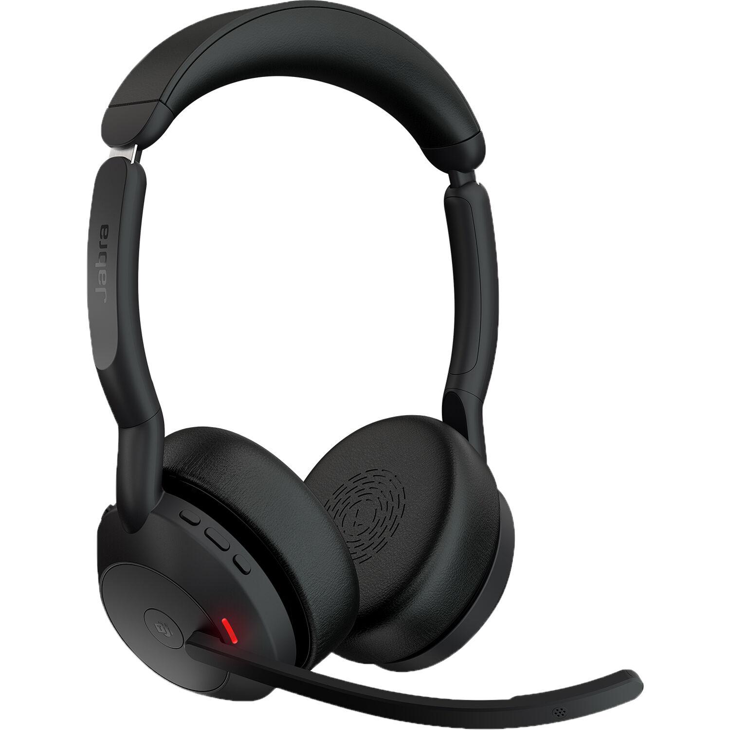 Jabra Evolve2 55 Link380a MS Stereo Stand wireless stereo headset with boom microphone and stand — view 6
