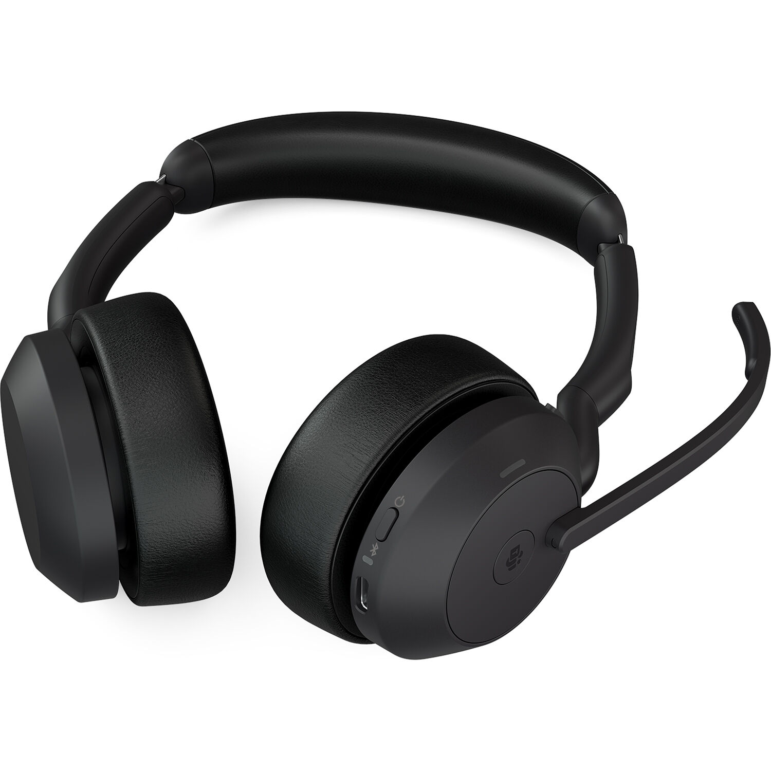 Jabra Evolve2 55 Link380a MS Stereo wireless stereo headset with boom microphone — view 5