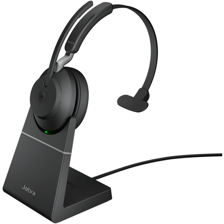 Jabra Evolve2 65 Link380a UC Mono 26599-889-989 | Wireless Headset