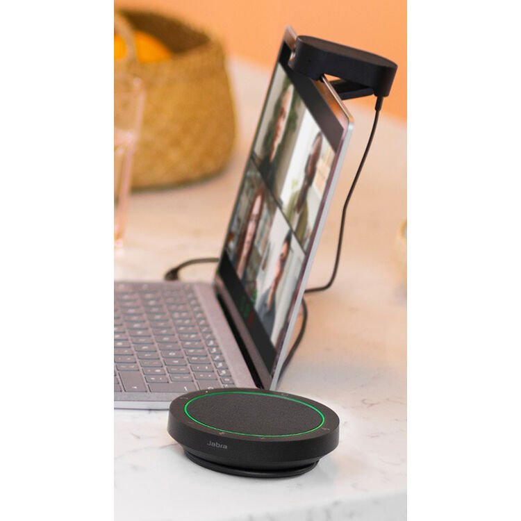 Jabra Speak2 40 MS Teams dark grey portable speakerphone with USB-C connection — view 7