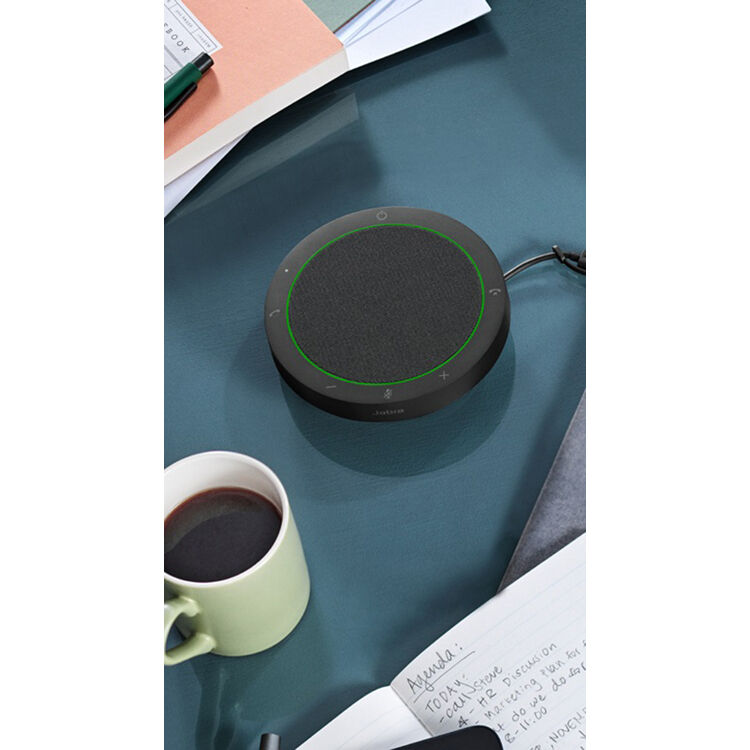 Jabra Speak2 40 UC dark grey tabletop speakerphone for UC meetings — view 6