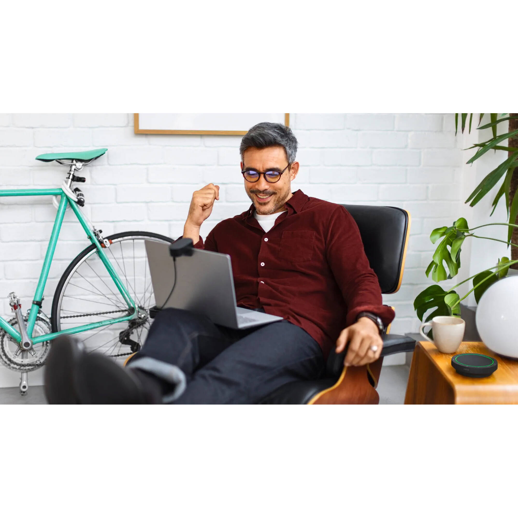 Jabra Speak2 55 UC 2755-209-01 Dark Grey USB speakerphone — view 3