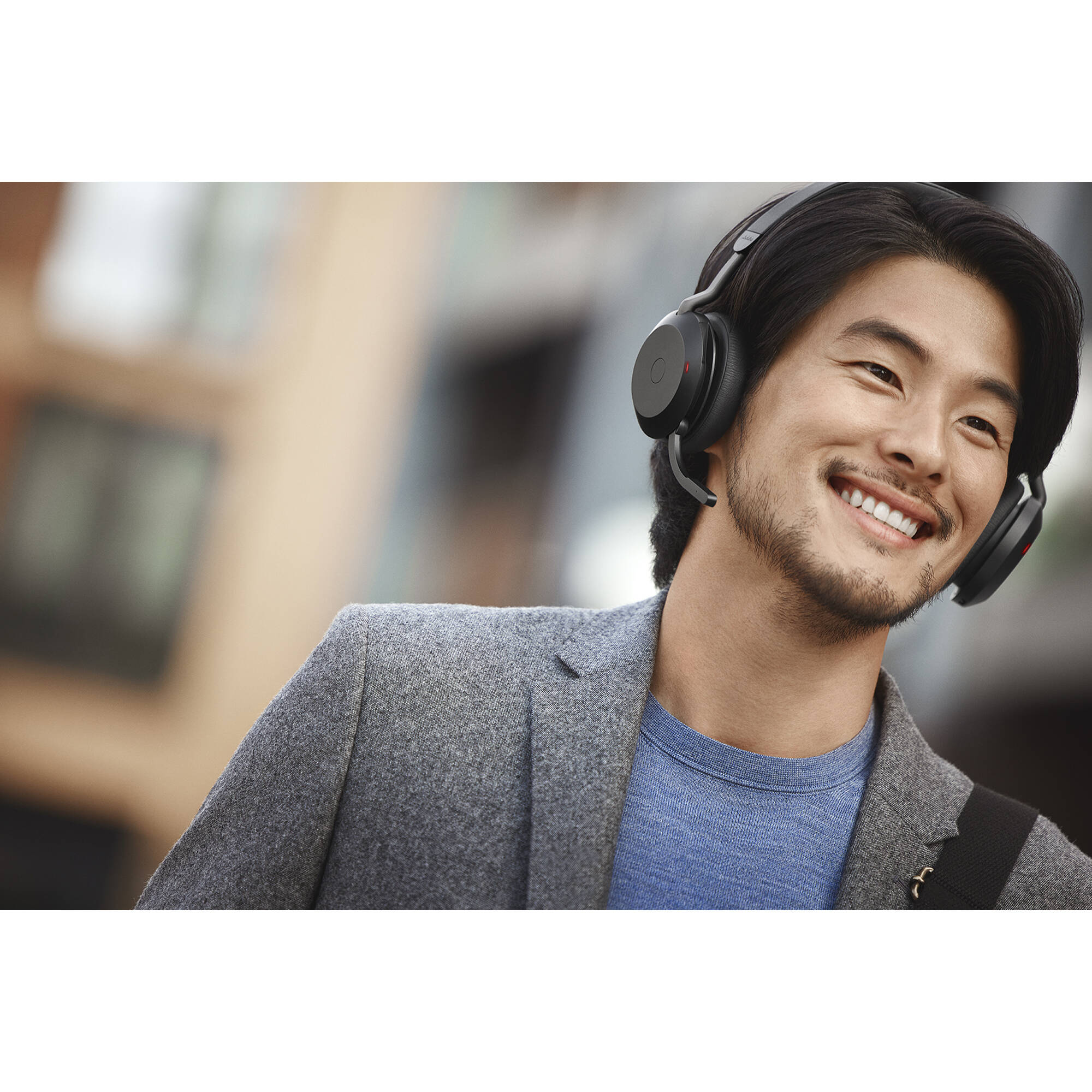 Jabra Evolve2 75 USB-A MS Stereo Black wireless headset for Microsoft Teams — view 6