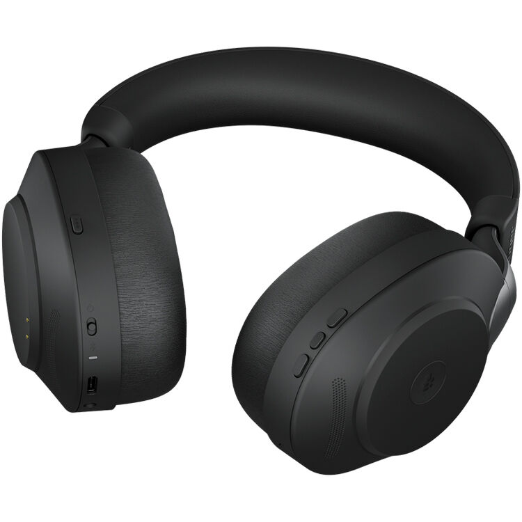 Jabra Evolve2 85 Link380c UC Stereo wireless over-ear headset in black — view 3