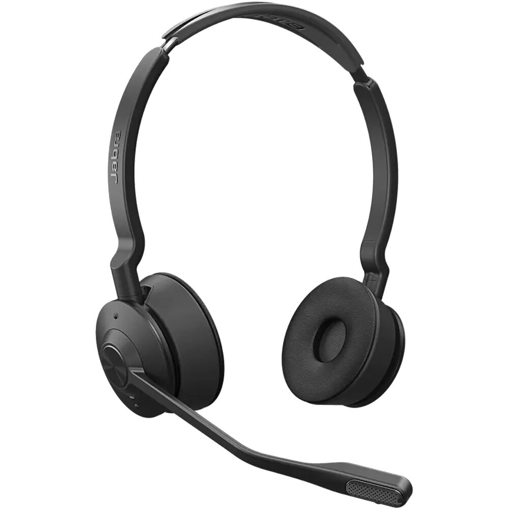 Jabra Engage 75 SE Stereo wireless DECT headset with boom microphone, black — view 2