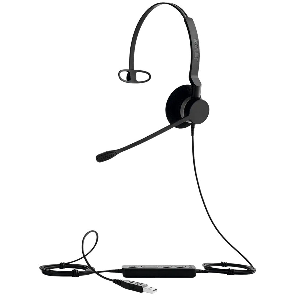 Jabra Biz 2300 GSA mono USB wired headset for business calling — view 4
