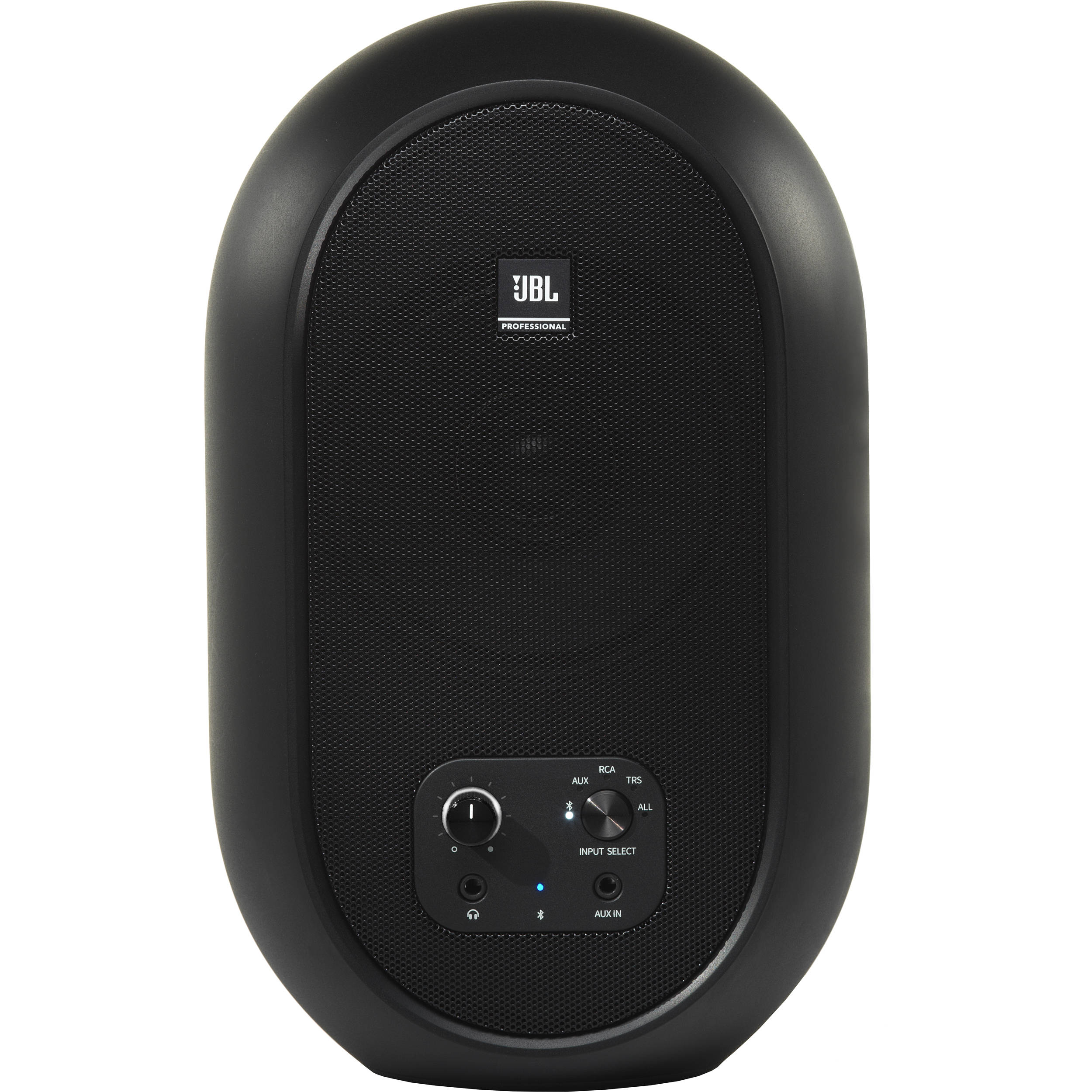 JBL 104 studio monitors with Bluetooth for desktop nearfield monitoring and compact studio setups — view 7