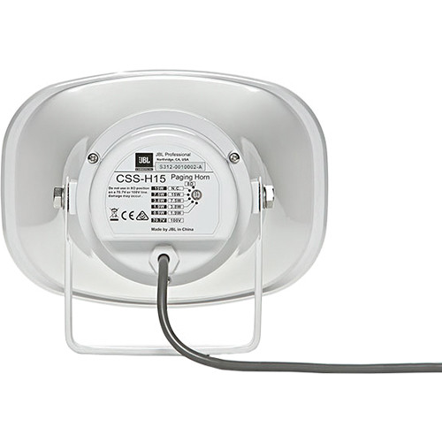 JBL CSS-H15 15 watt paging horn for commercial voice announcements — view 4