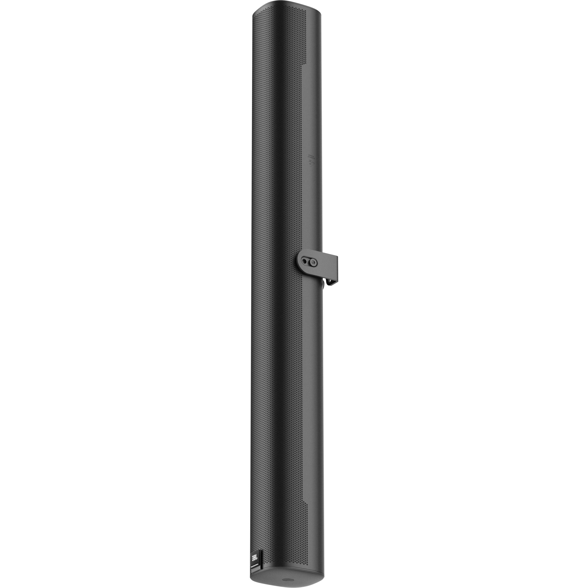 JBL COL800 Wall M 32 in black column speaker mounted on wall — view 3