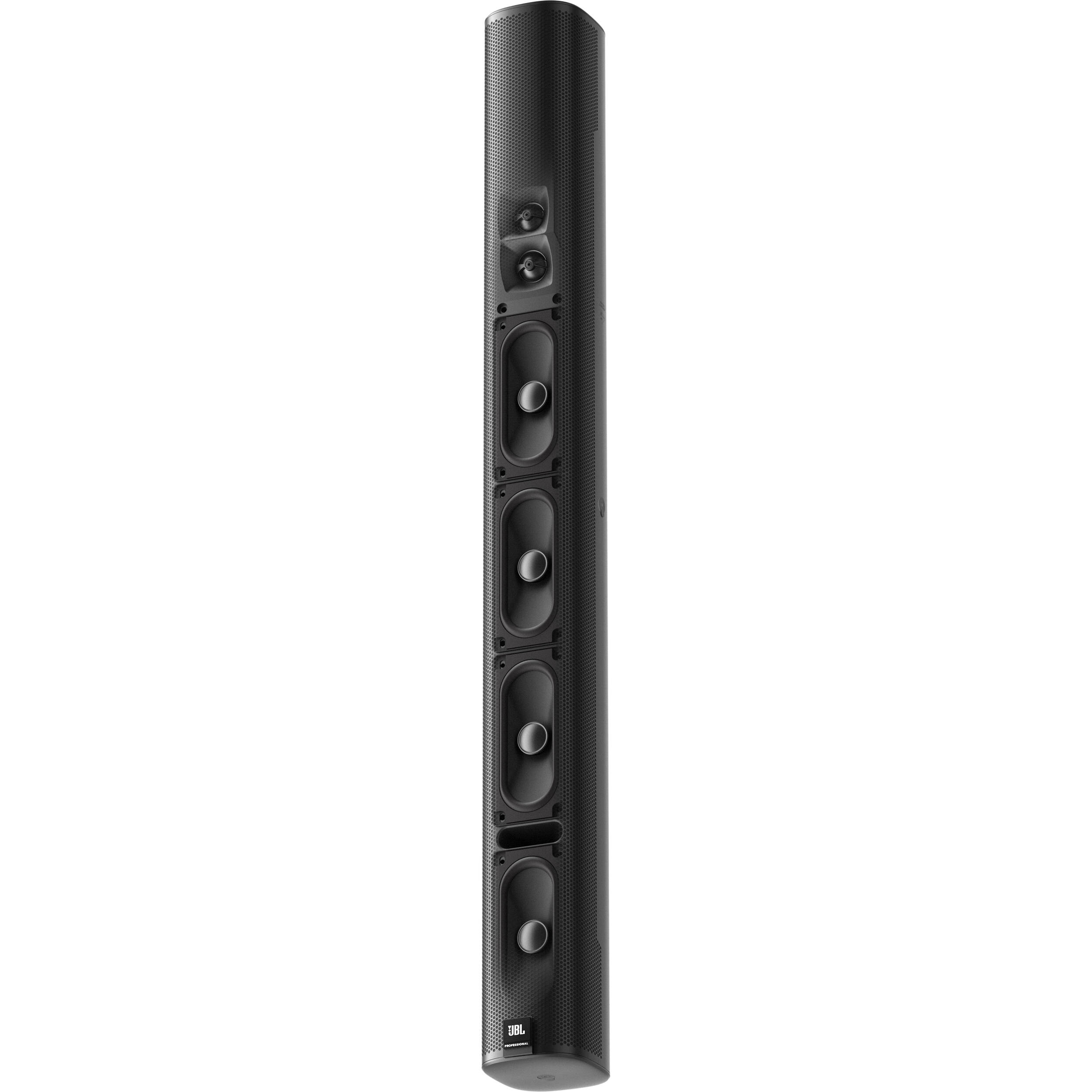 JBL COL800 Wall M 32 in black column speaker mounted on wall — view 4