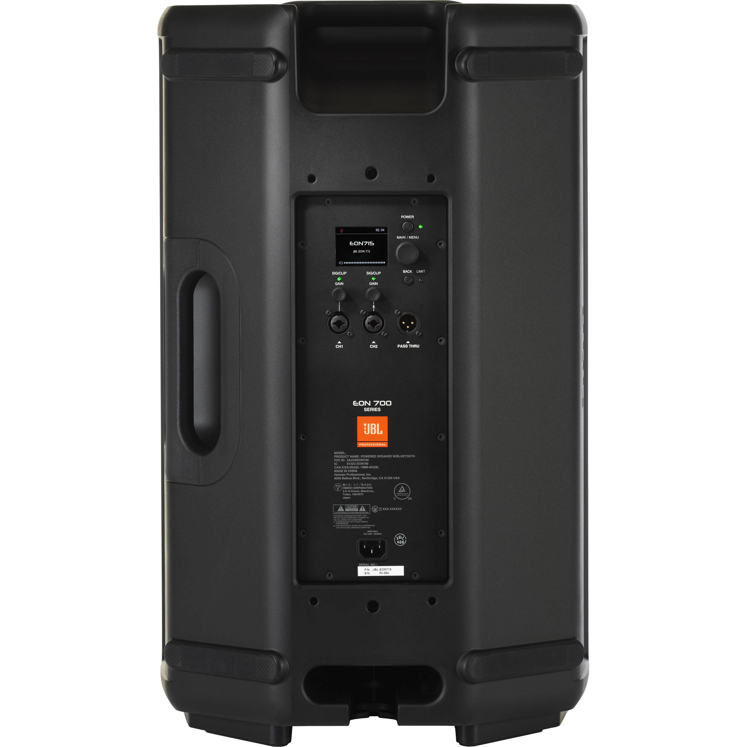 JBL EON715 15-inch powered loudspeaker for portable PA and live sound reinforcement — view 6