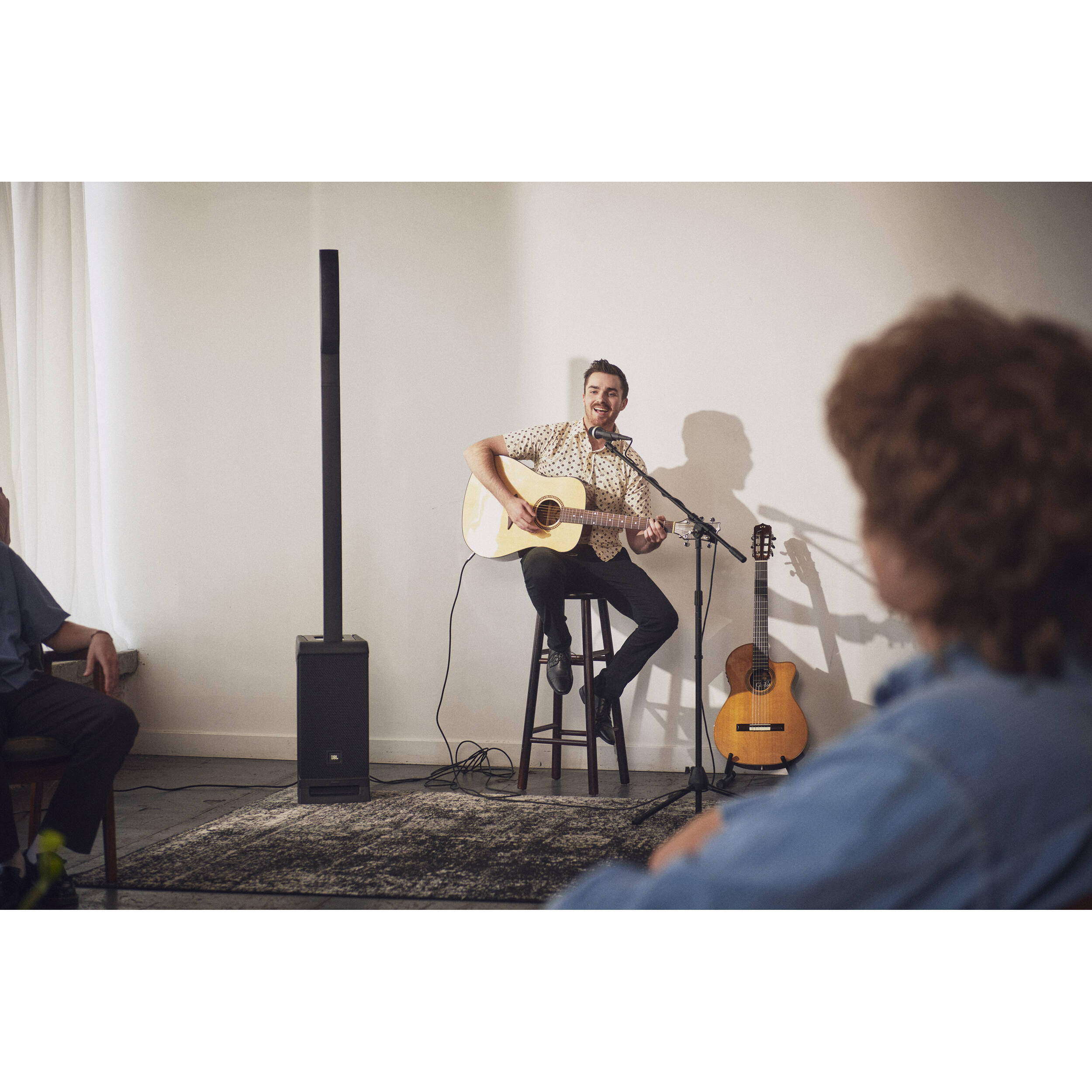 JBL IRX ONE powered column PA system with Bluetooth for portable event audio — view 16
