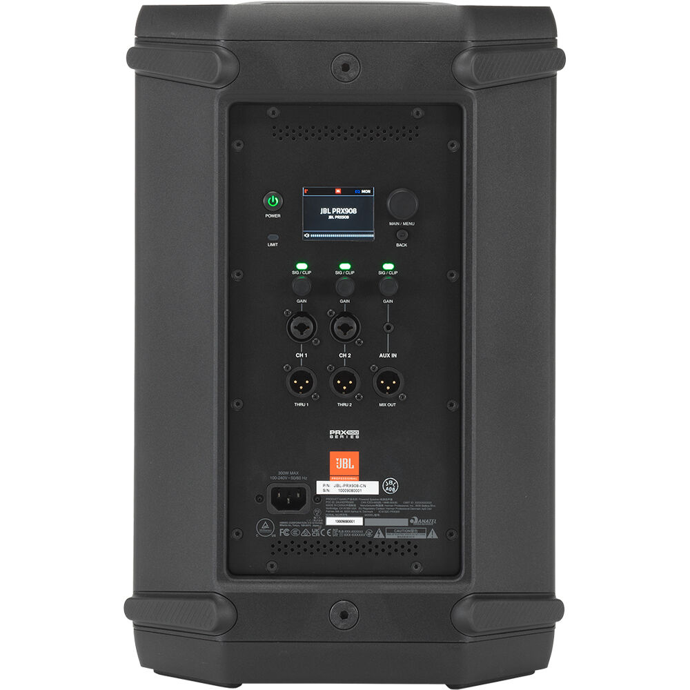 JBL Professional PRX908 Prtbl portable speaker with pole-mount, flyable, and floor-standing deployment options — view 5