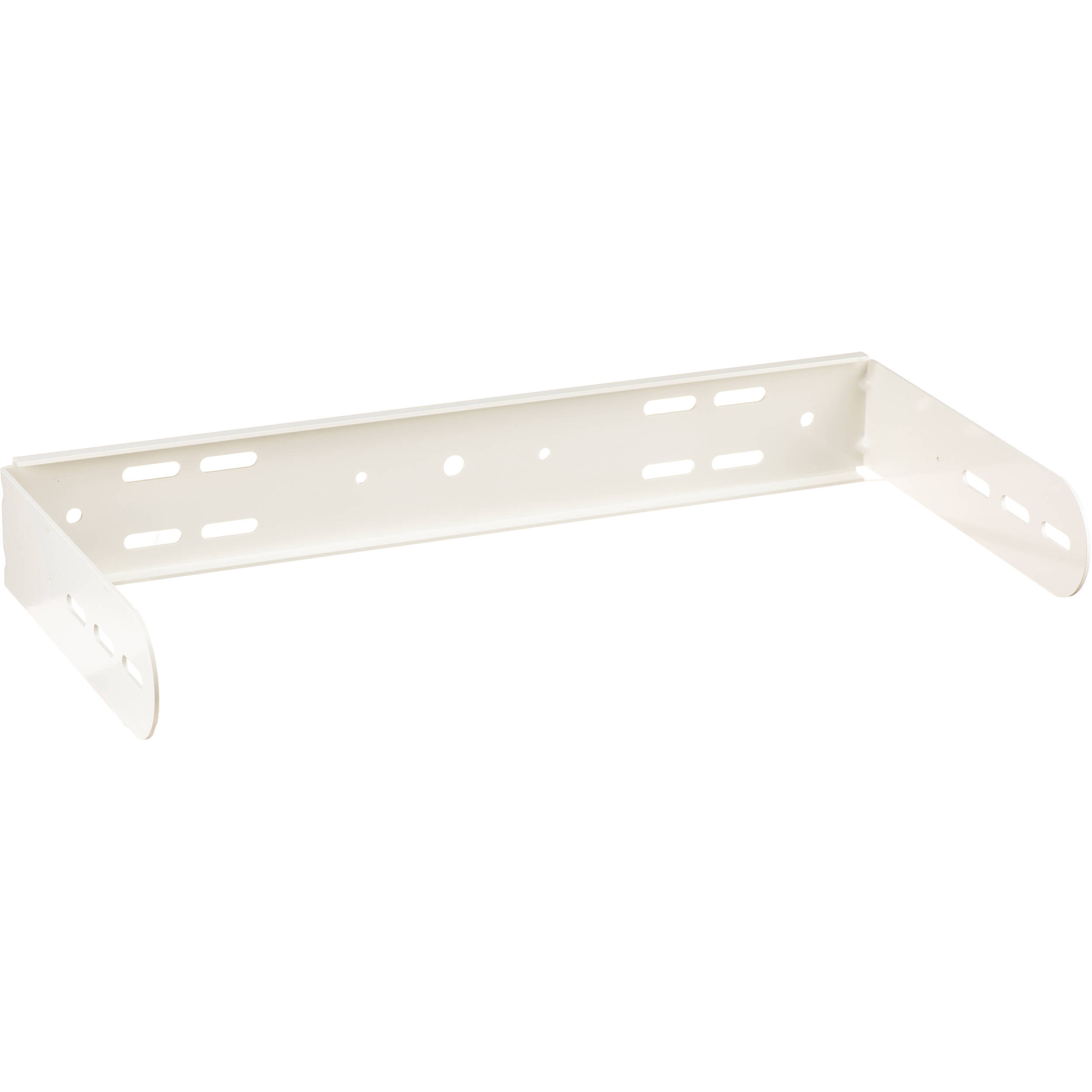 White JBL Control 30 U-bracket speaker mount for fixed AV installation — view 2