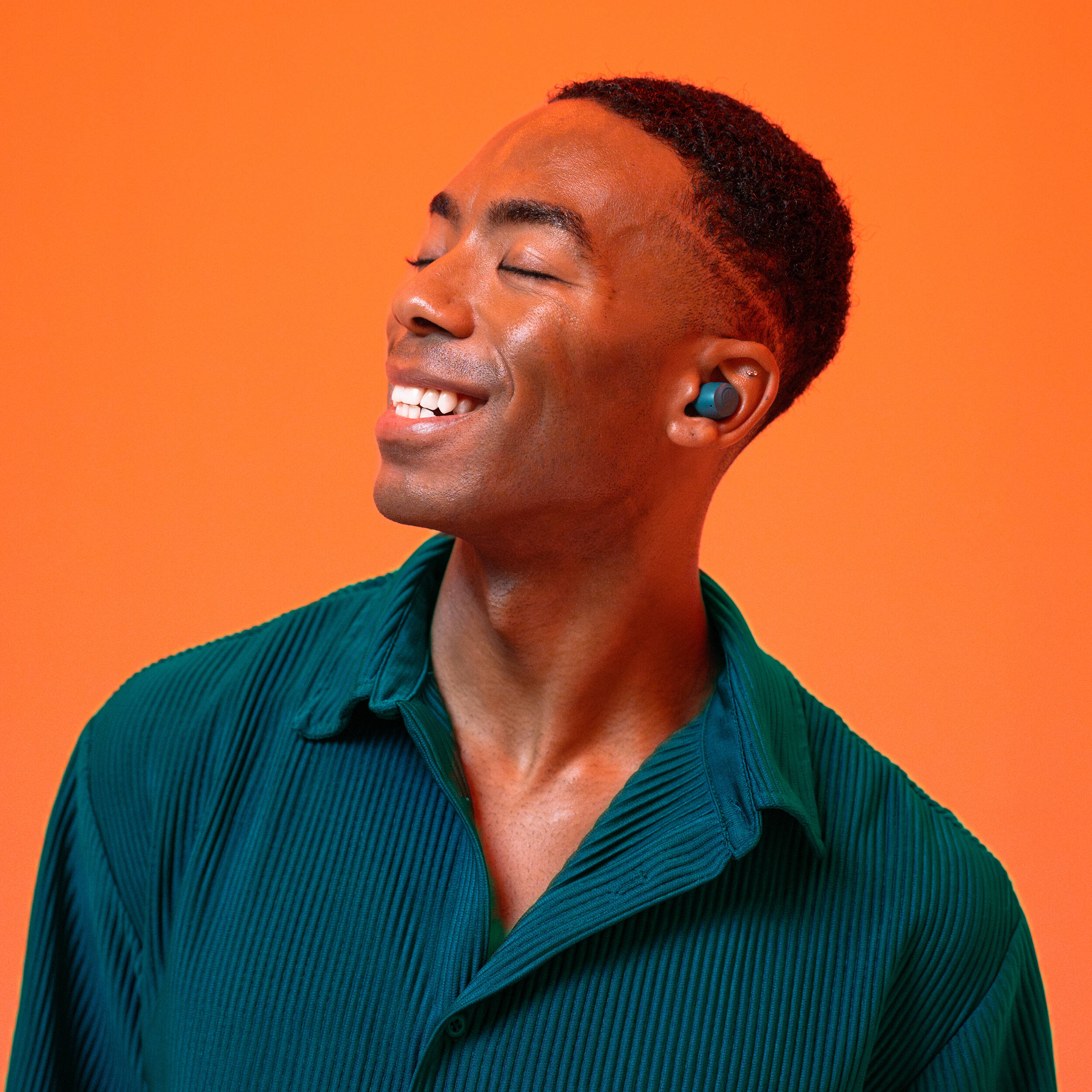 JLAB Go Air Pop true wireless earbuds with compact charging case — view 10