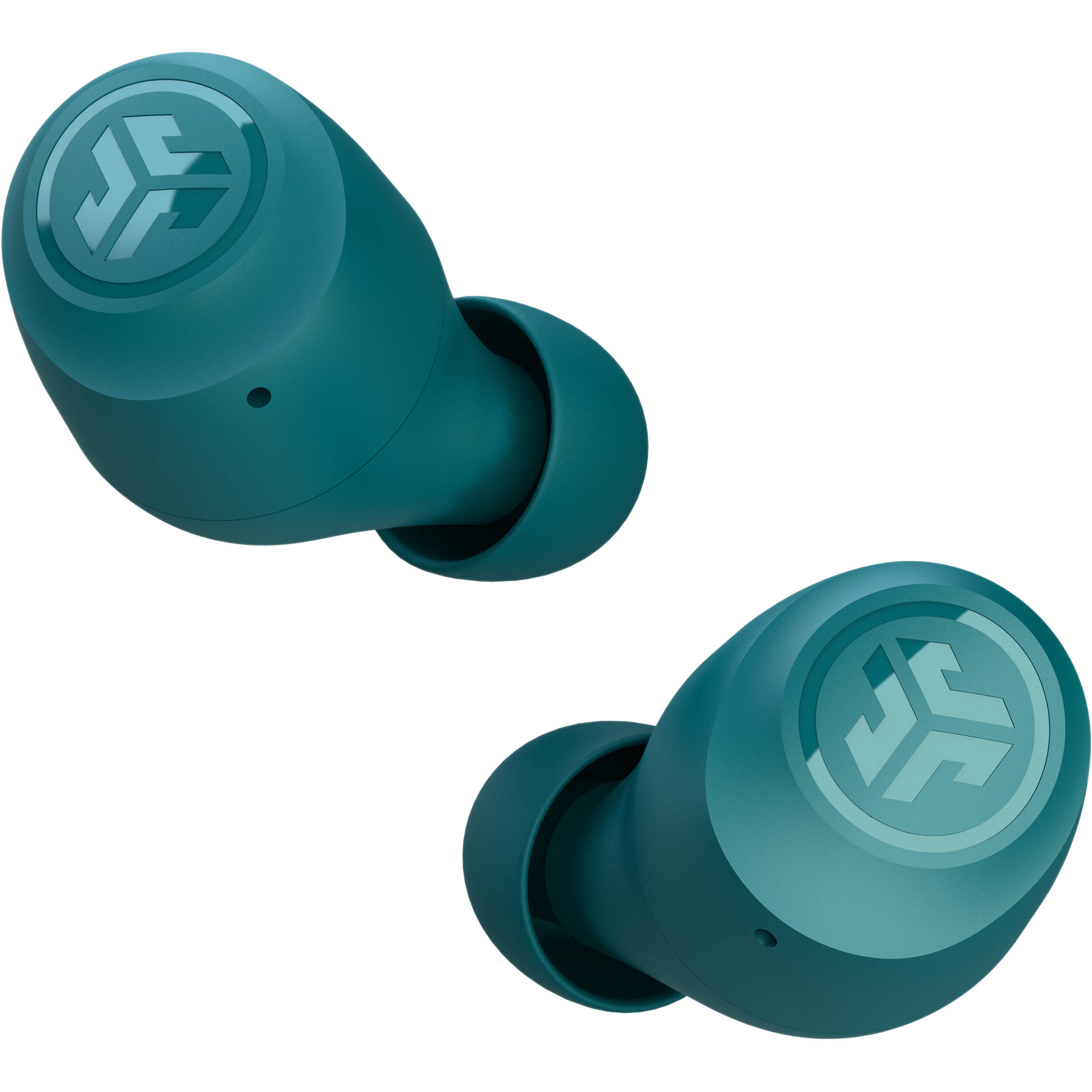 JLAB Go Air Pop true wireless earbuds with compact charging case — view 4