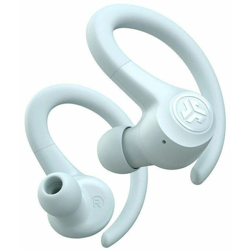 JLab GO Air Sport true wireless earbuds in blue, in-ear sport design — view 9