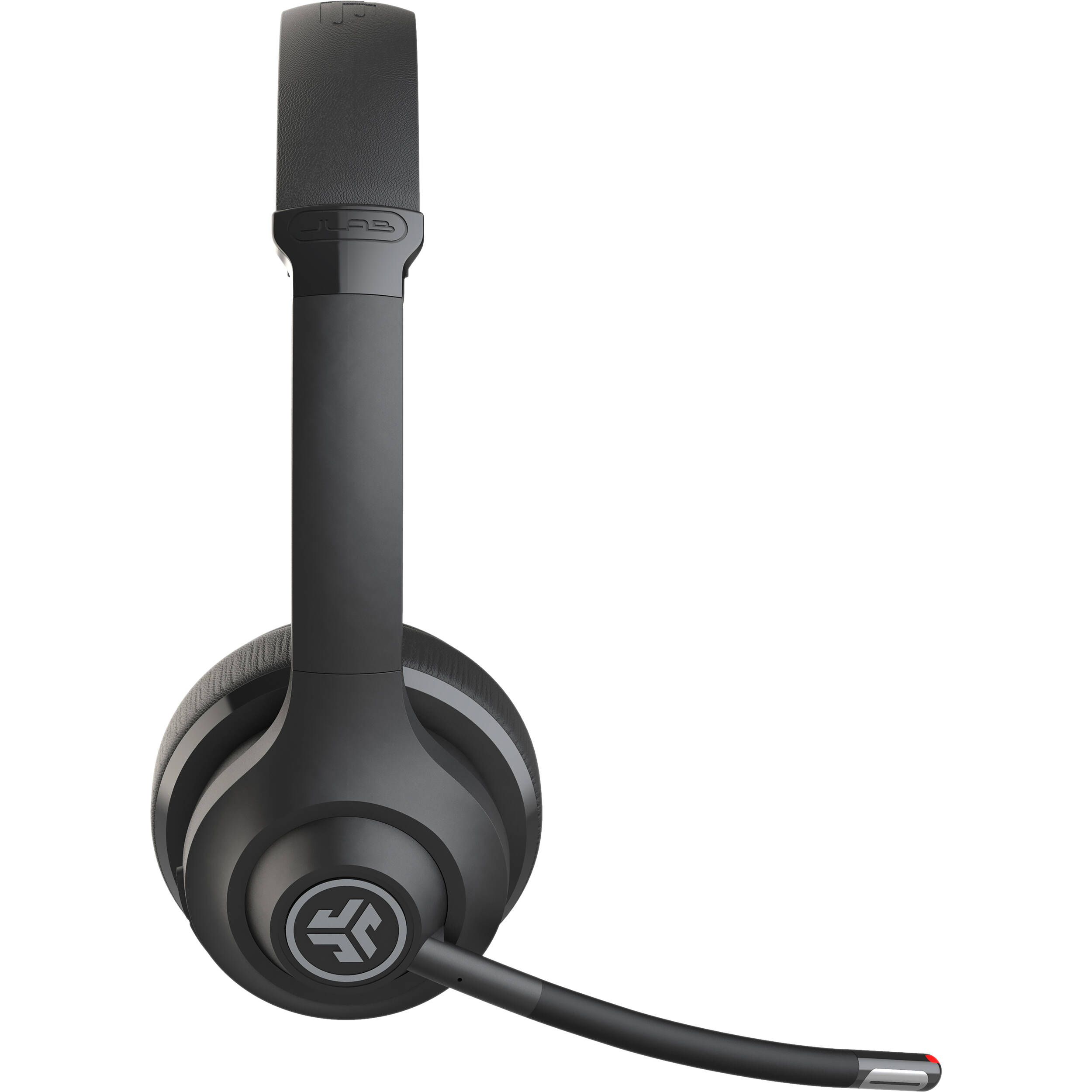JLAB GO Work Multipoint Wireless Headset with on-ear design and boom microphone — view 2