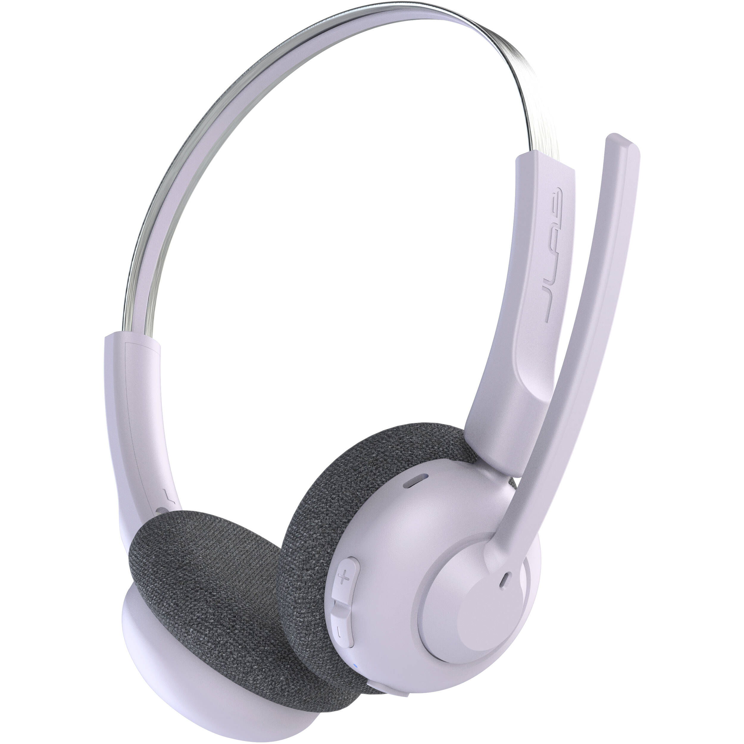 JLab GO Work Pop wireless on-ear headset in lilac for office calls — view 2
