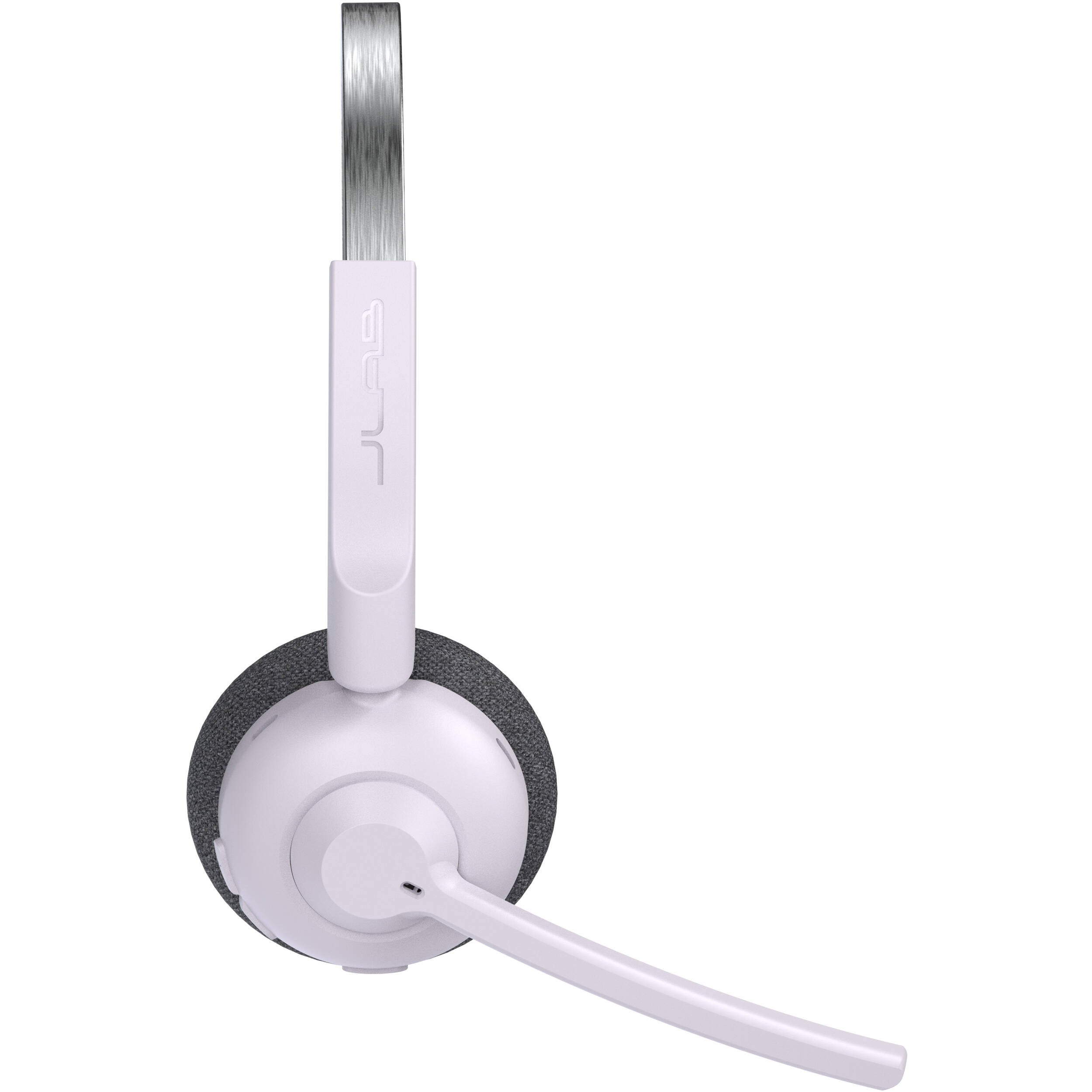 JLab GO Work Pop wireless on-ear headset in lilac for office calls — view 4