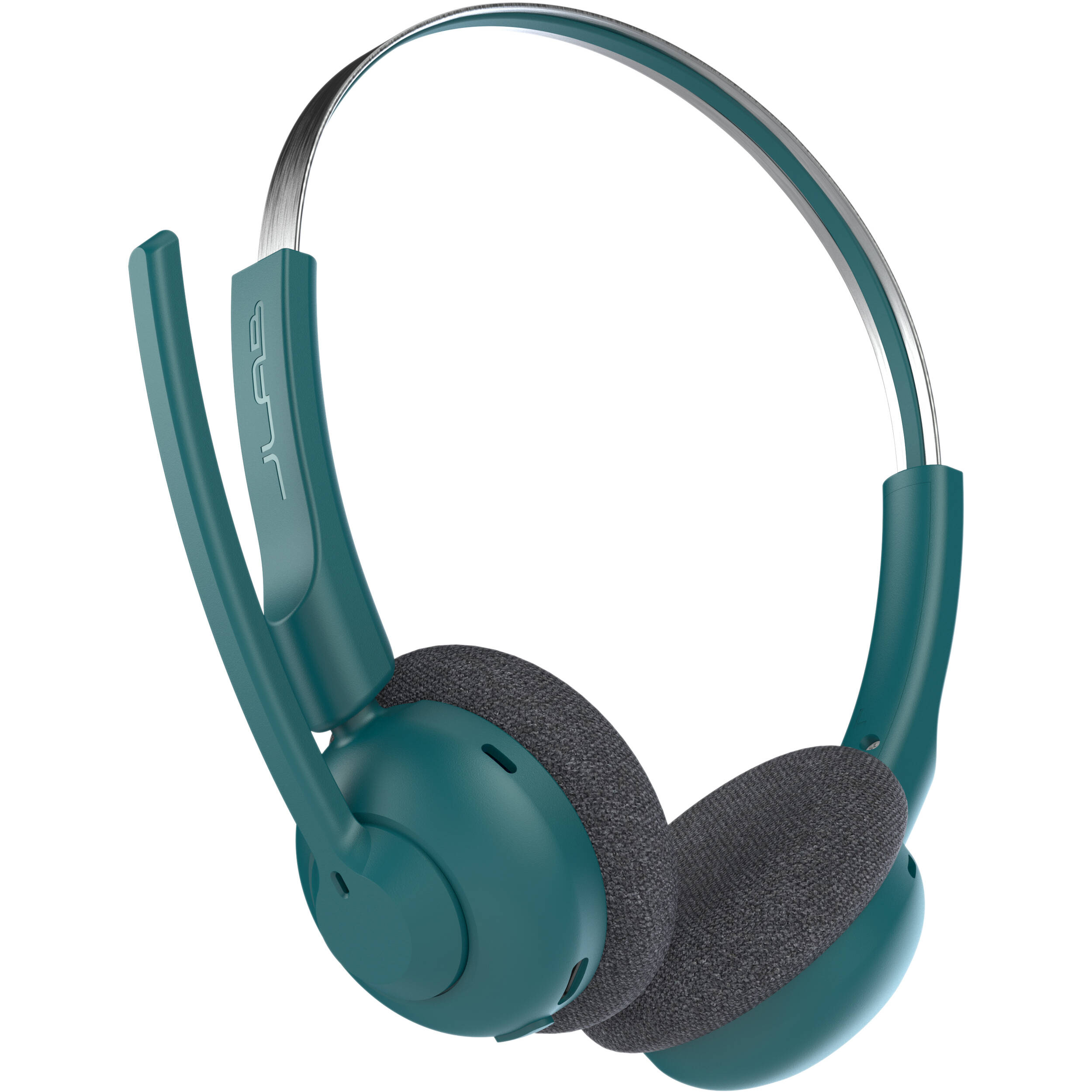 JLab Go Work Pop wireless headset in teal for business communication — view 3