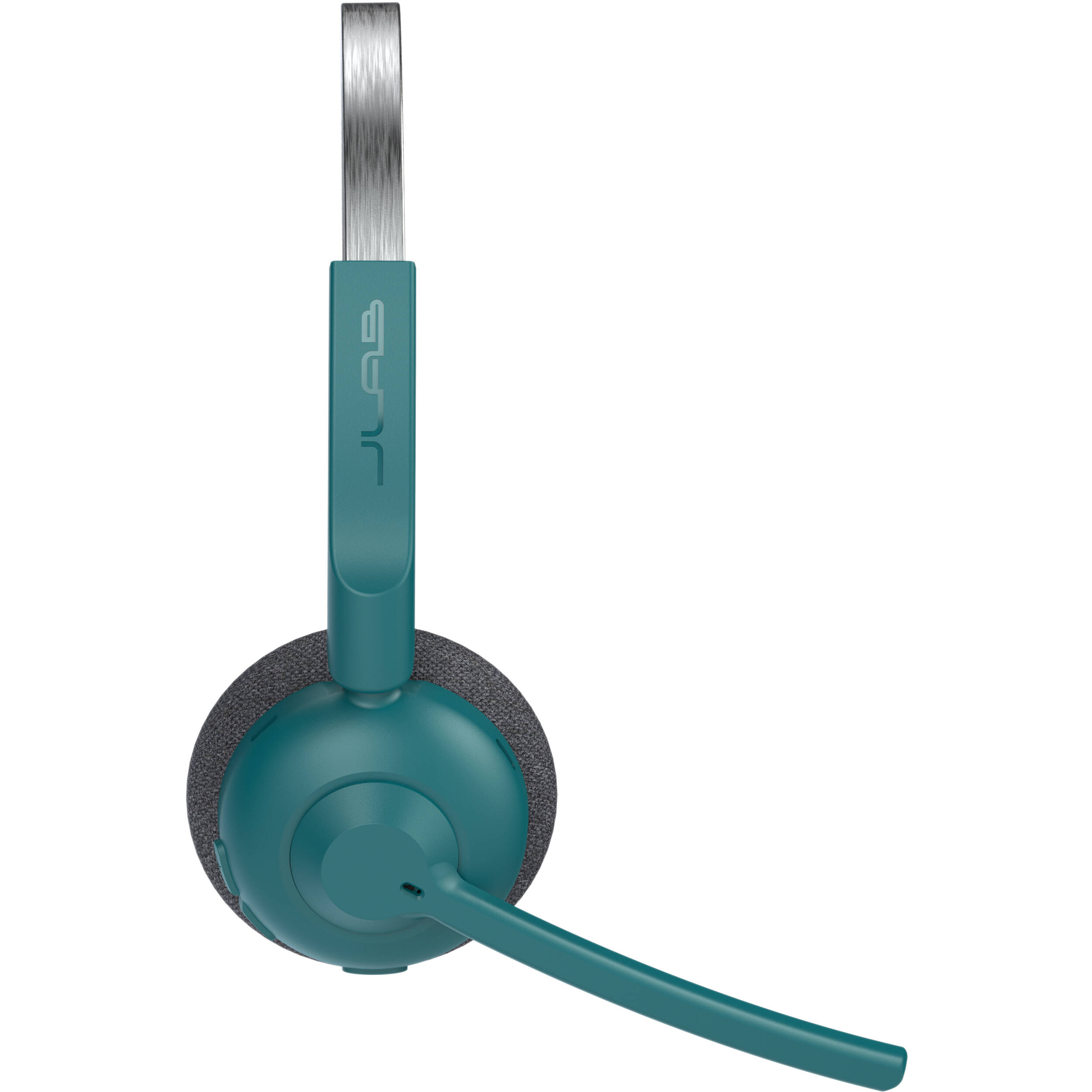 JLab Go Work Pop wireless headset in teal for business communication — view 4