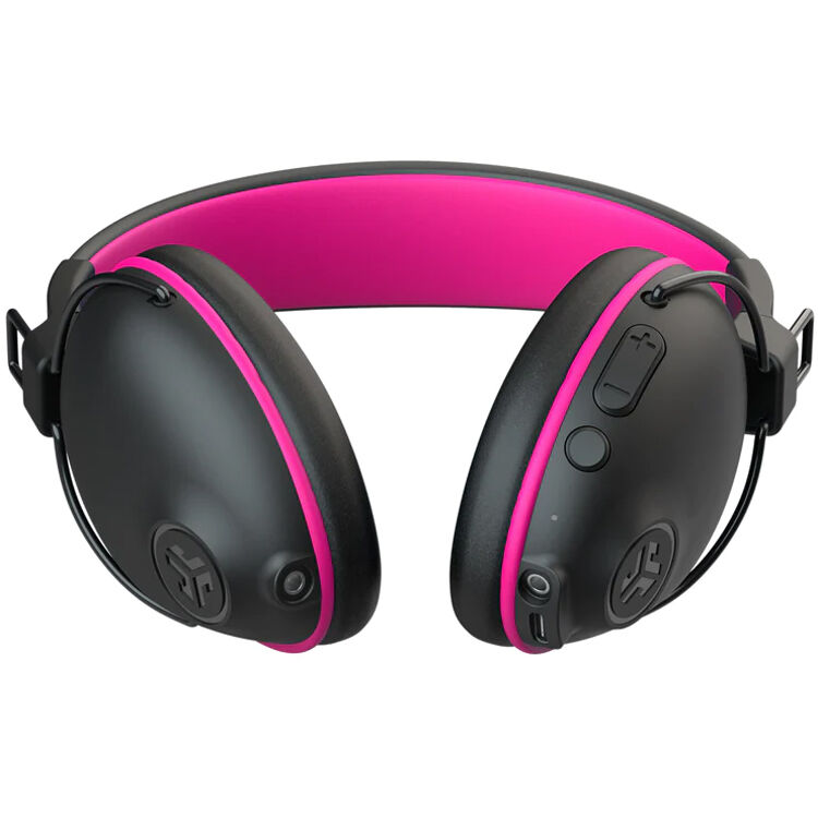JLab JBuddies Pro Wireless Headphones over-ear Bluetooth headset with built-in microphone — view 2