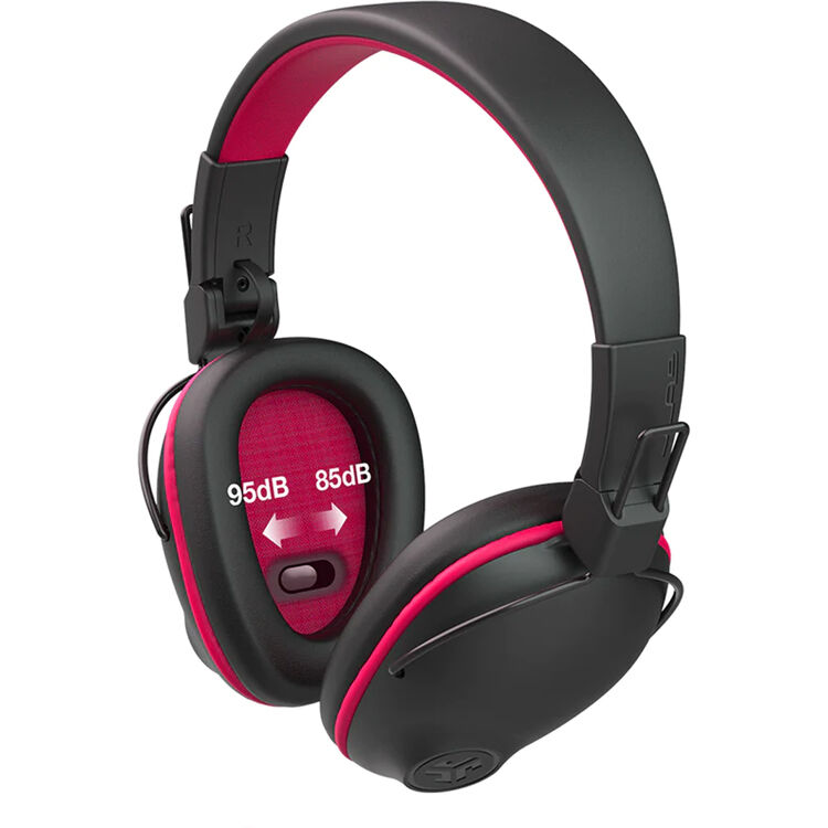 JLab JBuddies Pro Wireless Headphones over-ear Bluetooth headset with built-in microphone — view 3