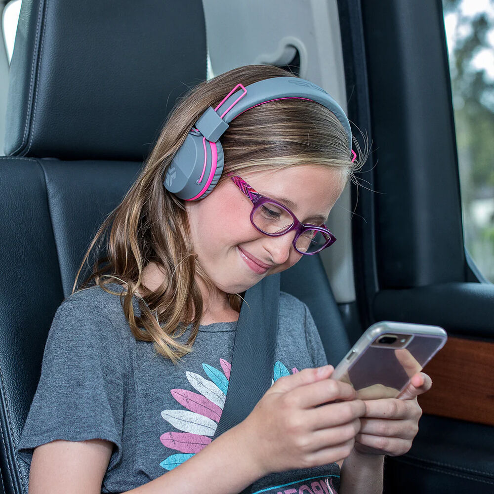 JLab JBuddies Studio Wireless kids headphones in a wireless over-ear design — view 3