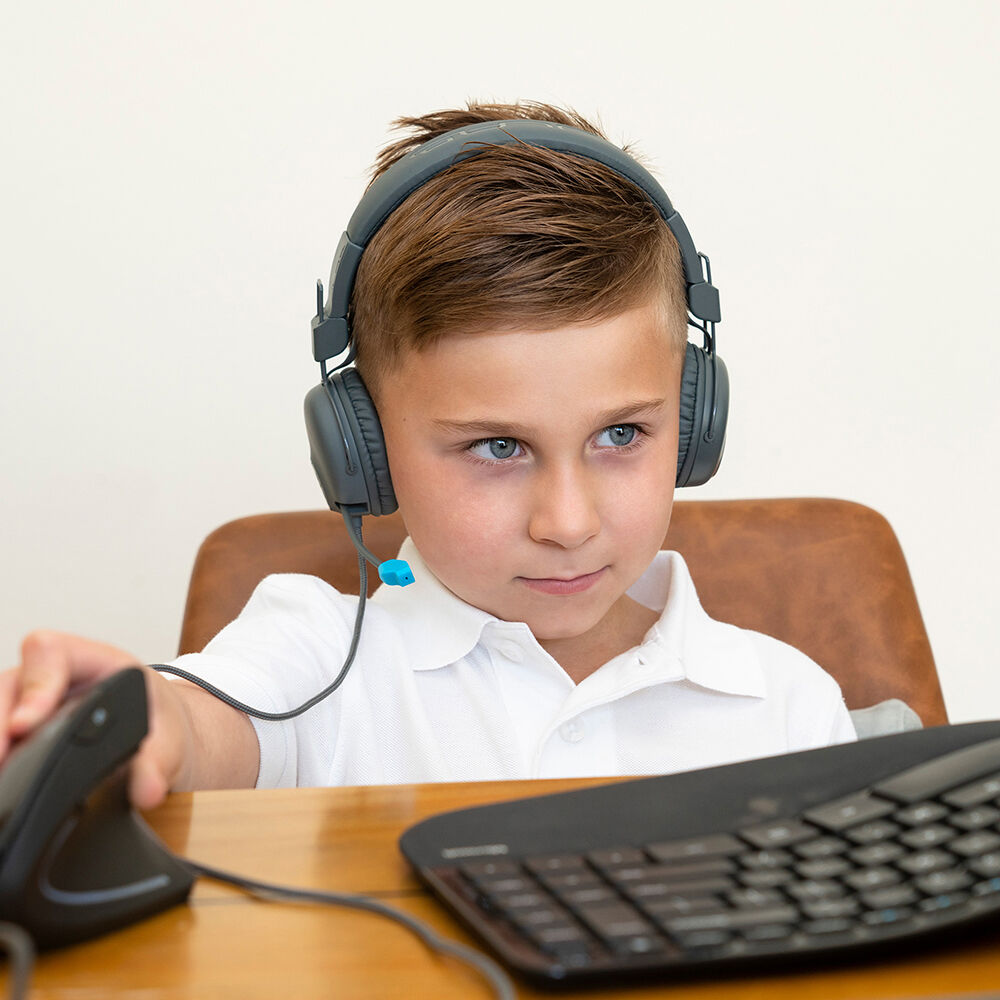 JBUDDIES LEARN HEADPHONES W/BOOM MIC — view 6
