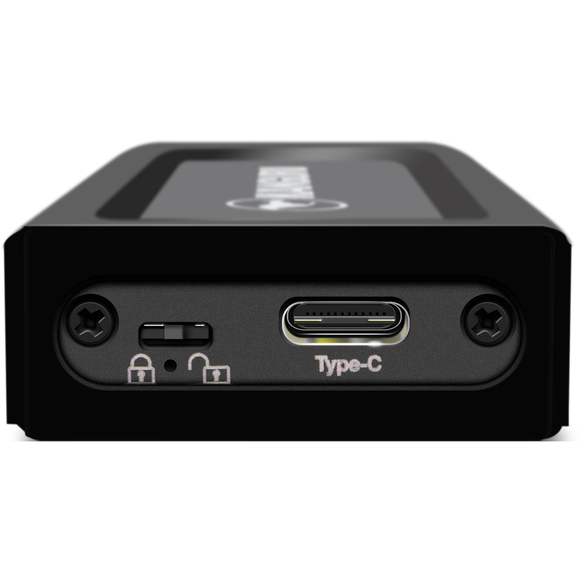 Kanguru UltraLock Secure USB-C M.2 NVMe SSD with physical write protection, 1 TB portable storage — view 2