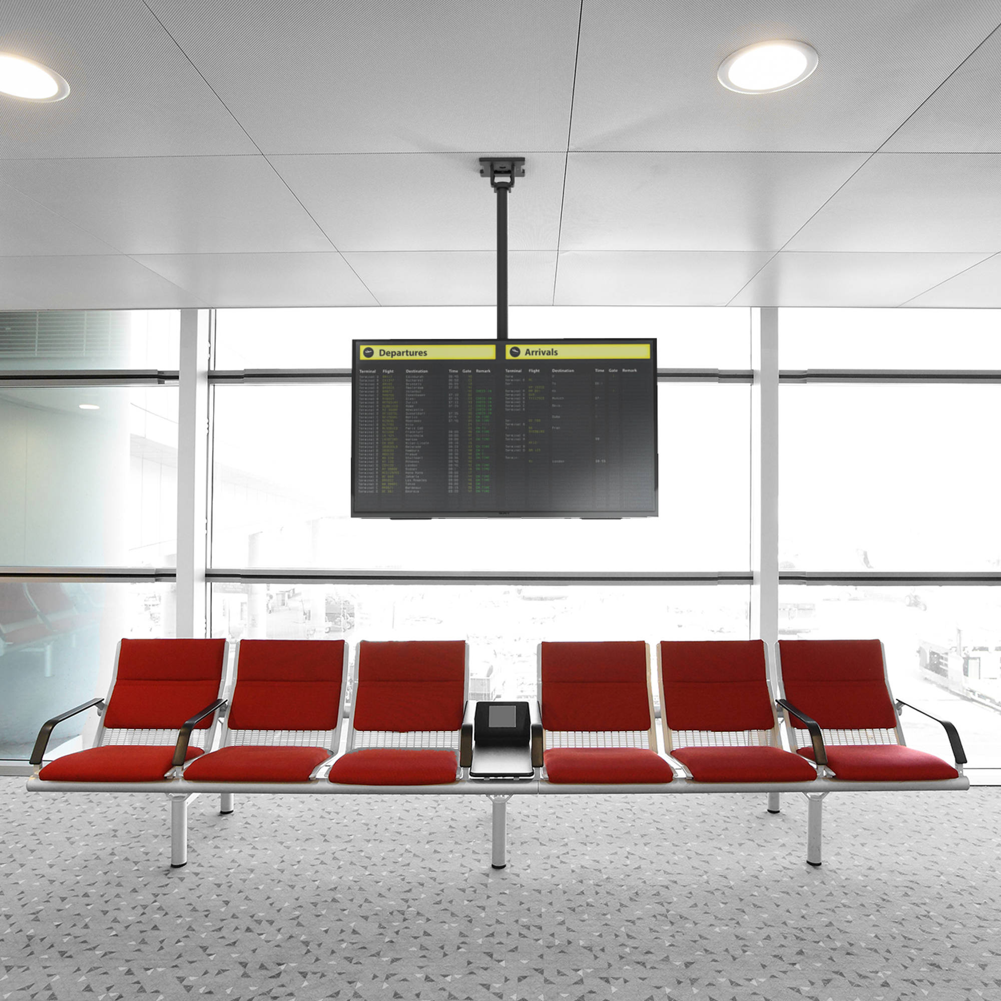 CM600 Ceiling TV Mount Black — view 17