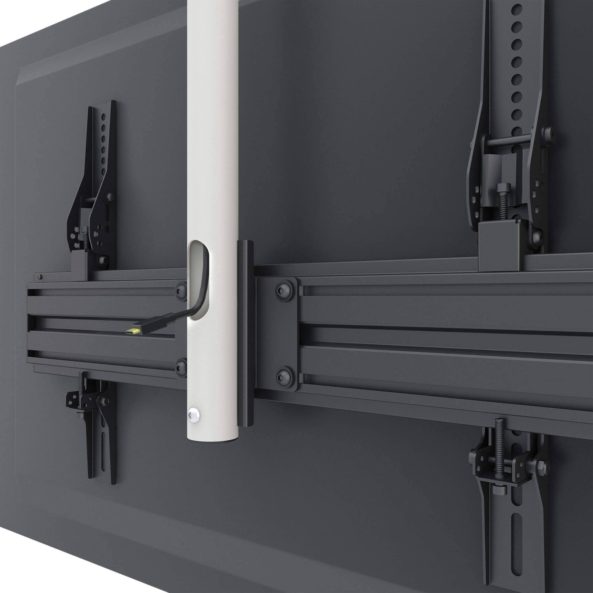 CM600W Ceiling TV Mount White — view 9
