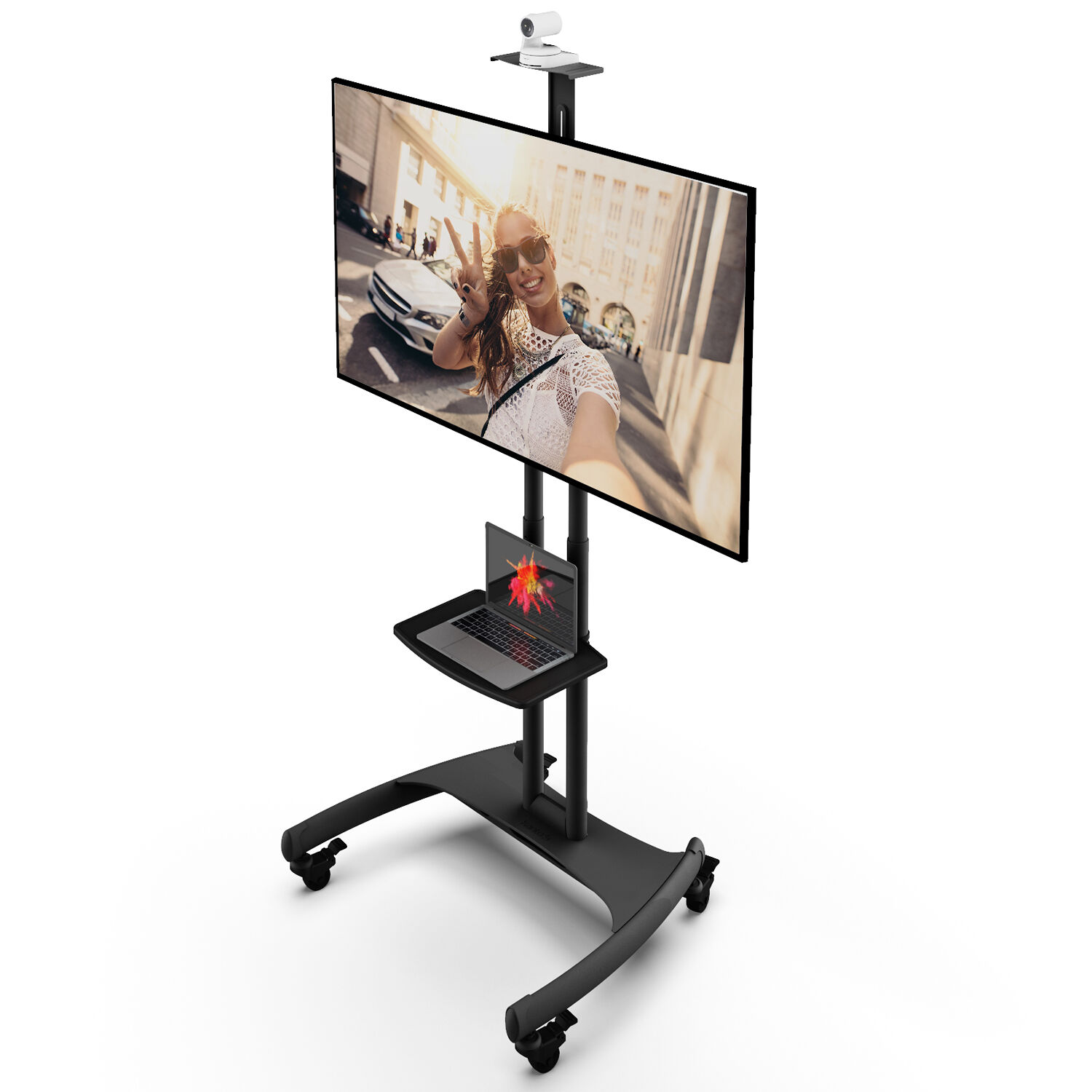 Rolling AV Cart for 65" TVs — view 10