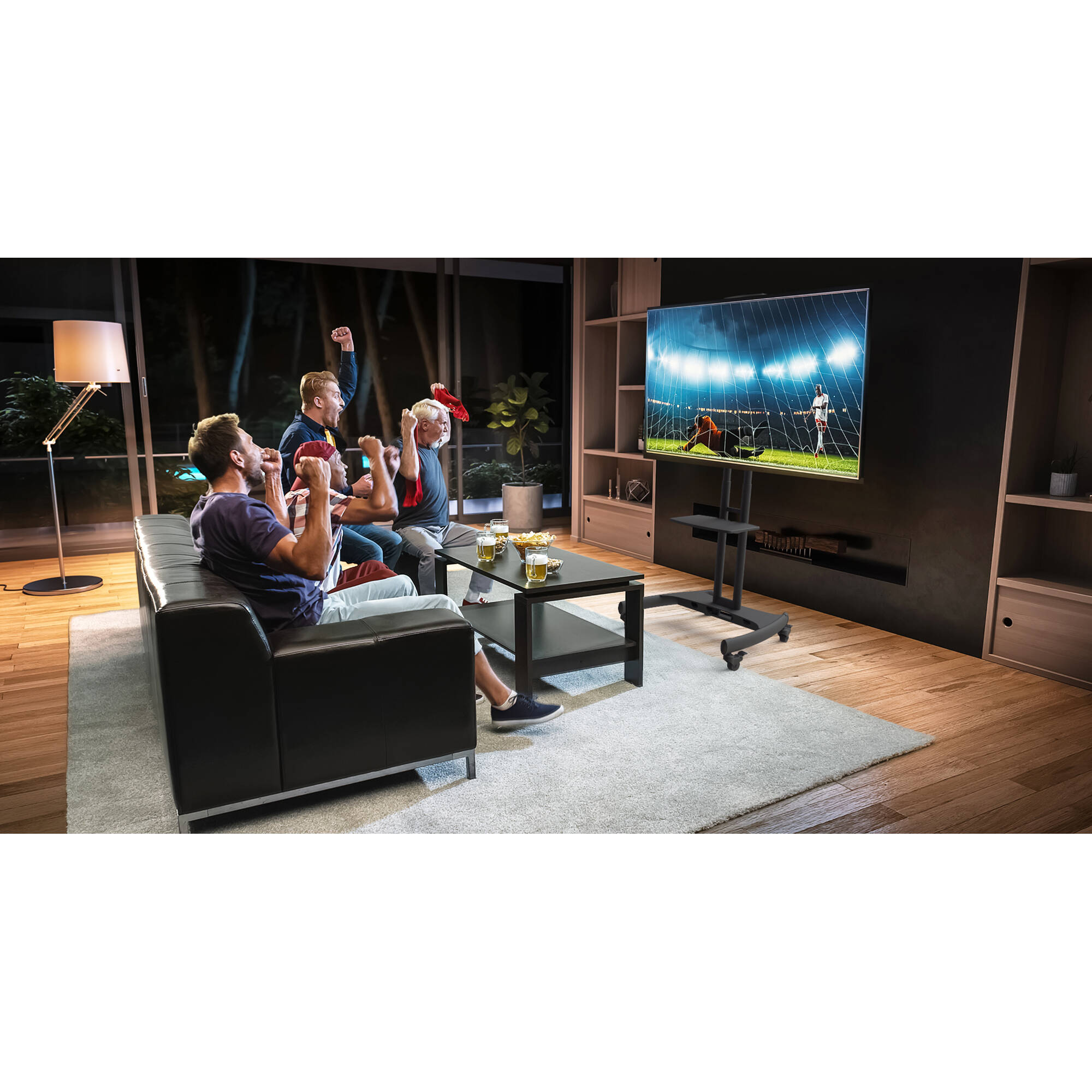 Rolling AV Cart for 65" TVs — view 20