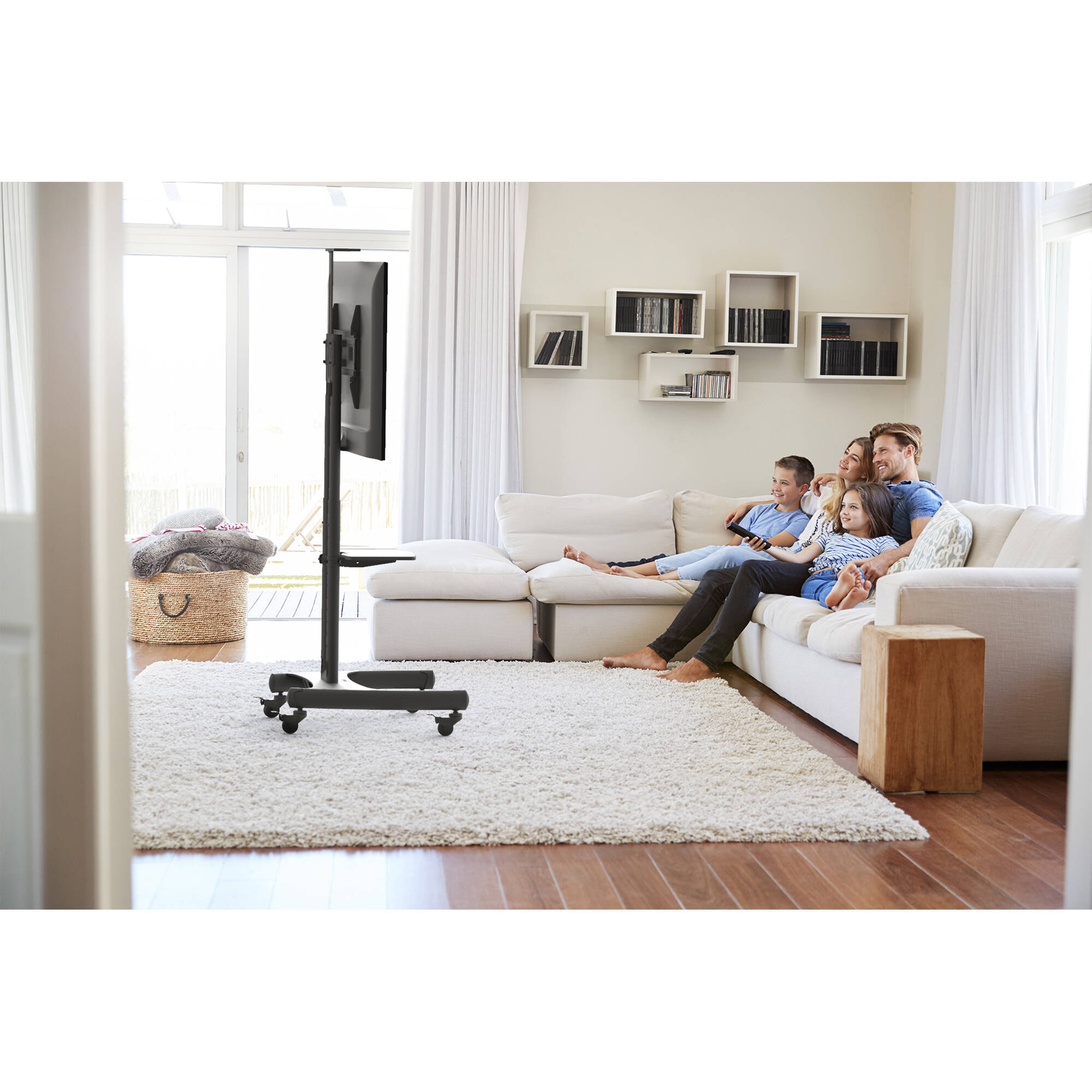 Rolling AV Cart for 65" TVs — view 21