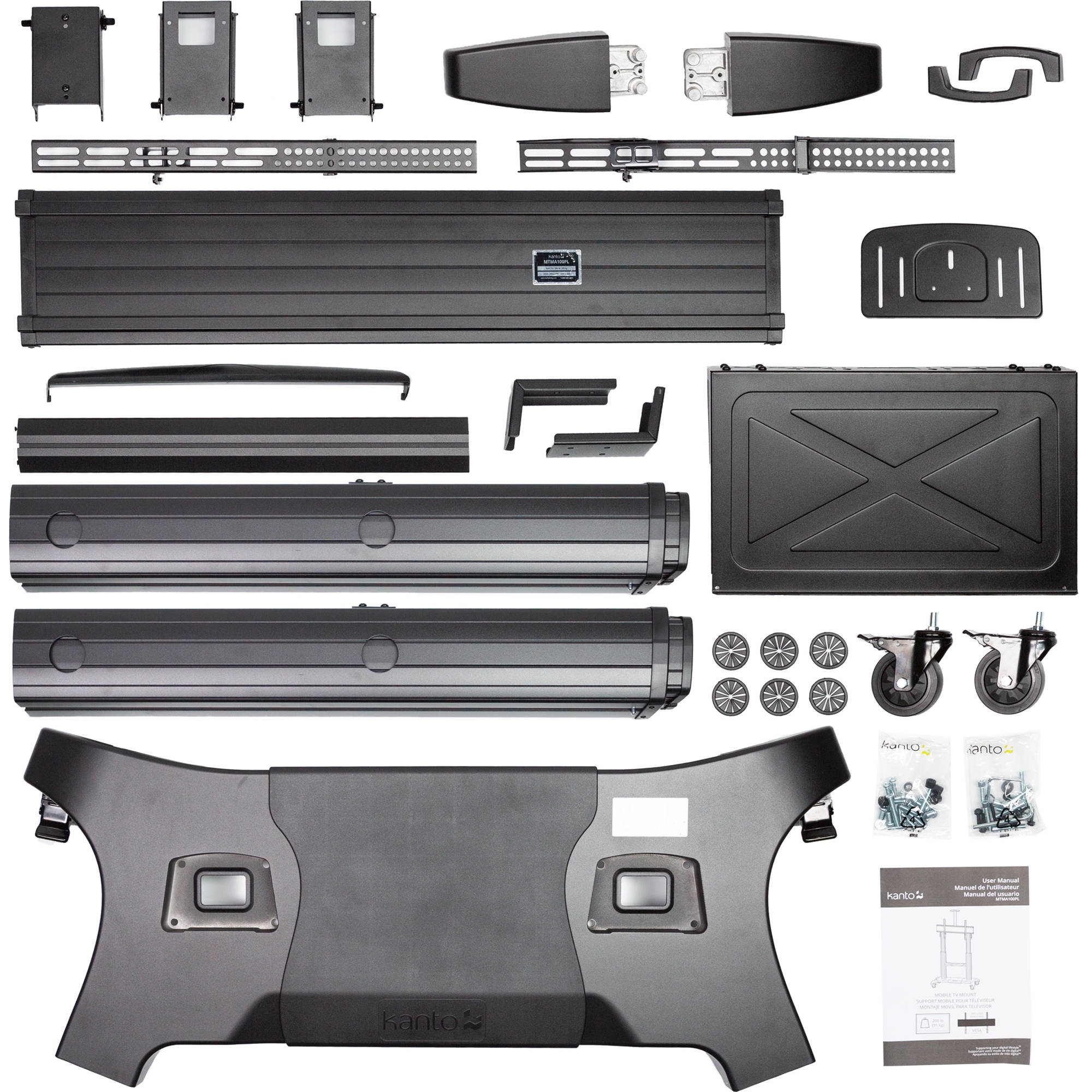 MTMA100PL Rolling AV Cart — view 13