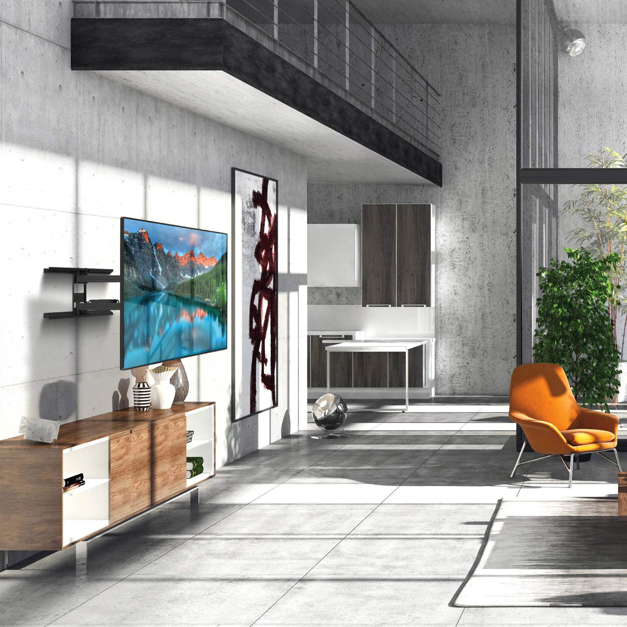 Long Extension Full Motion TV — view 10