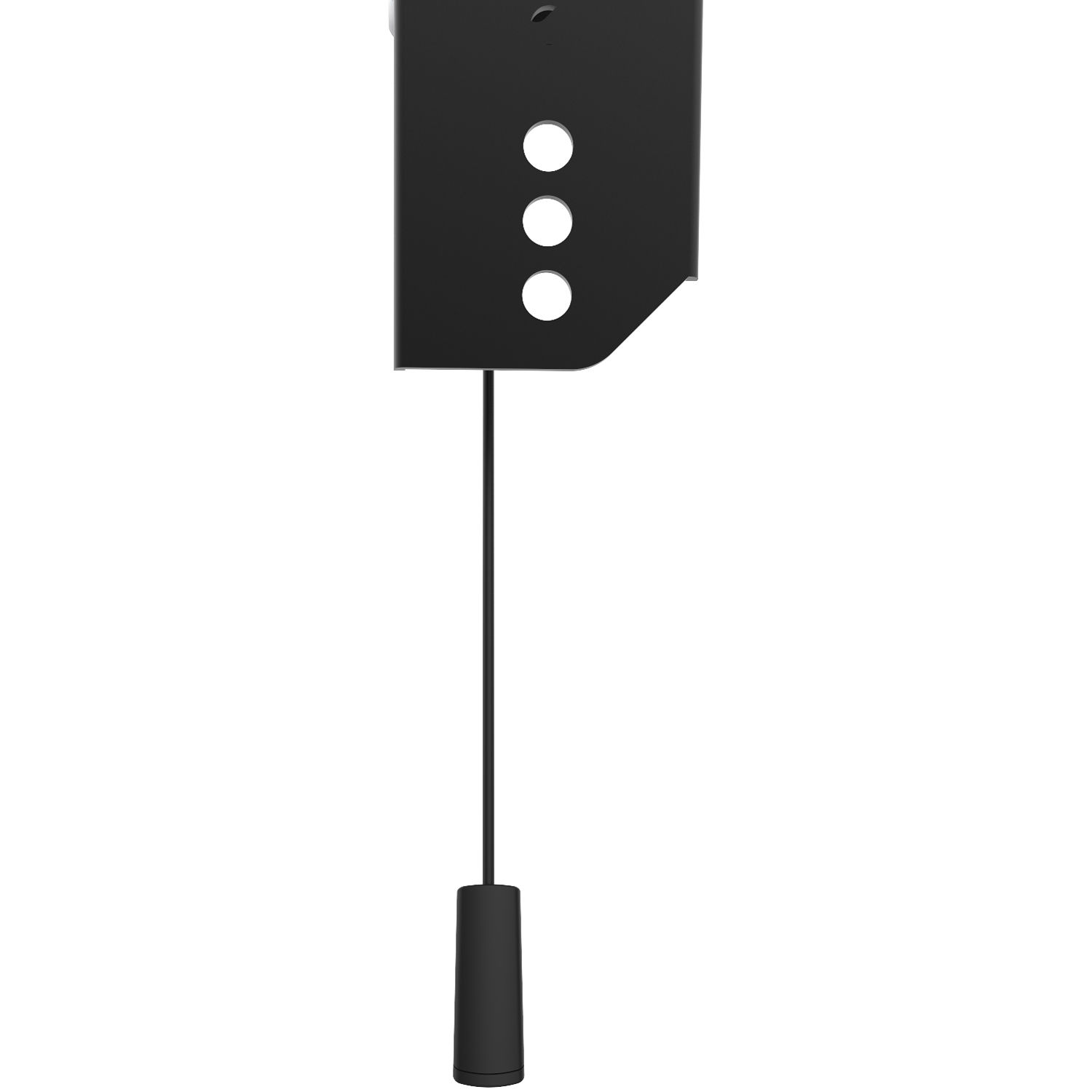 KANTO PT400 low-profile tilting TV mount in charcoal with 12-degree forward tilt — view 10