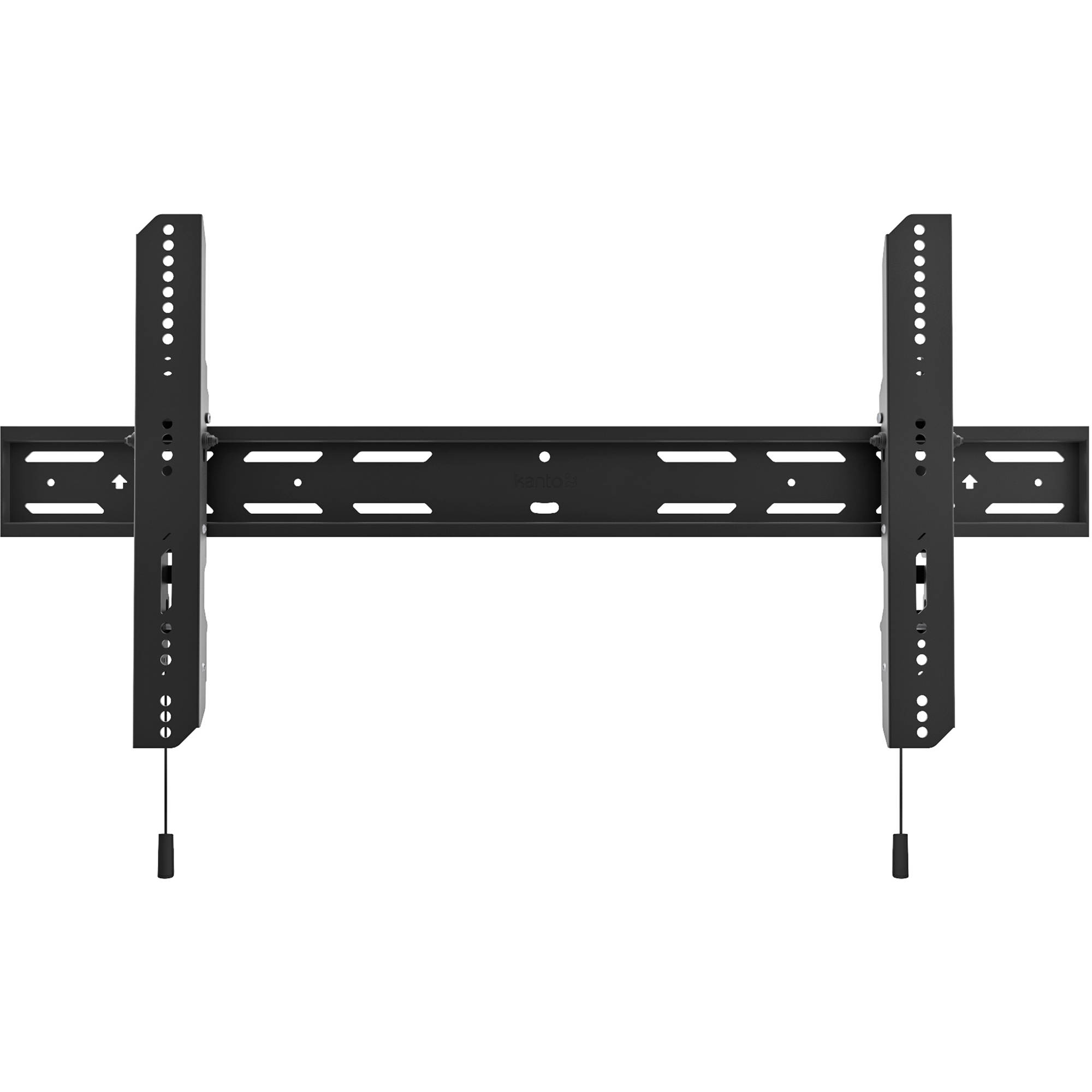 KANTO PT400 low-profile tilting TV mount in charcoal with 12-degree forward tilt — view 2