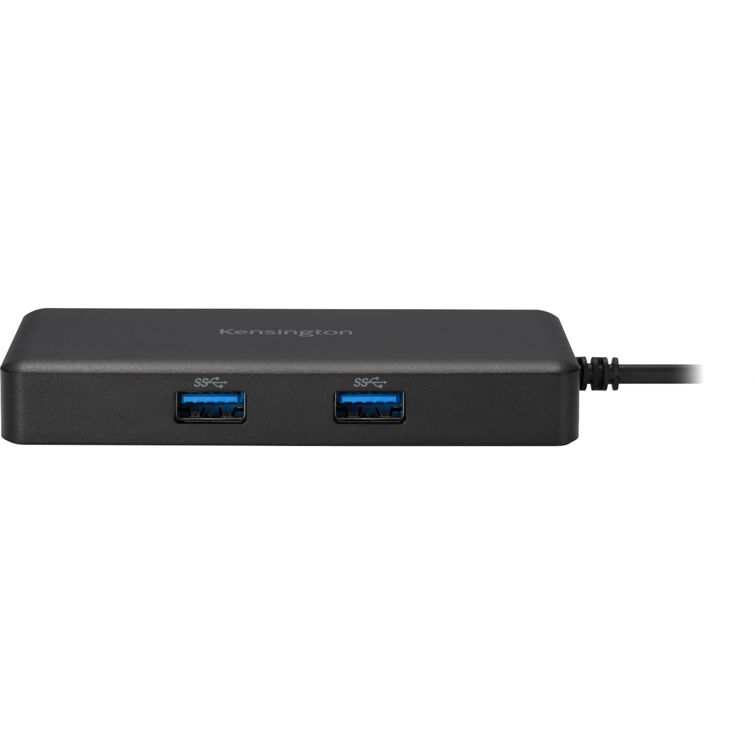 Kensington G1000P USB-C mini dock, chrome finish, single 4K output, compact form — view 2