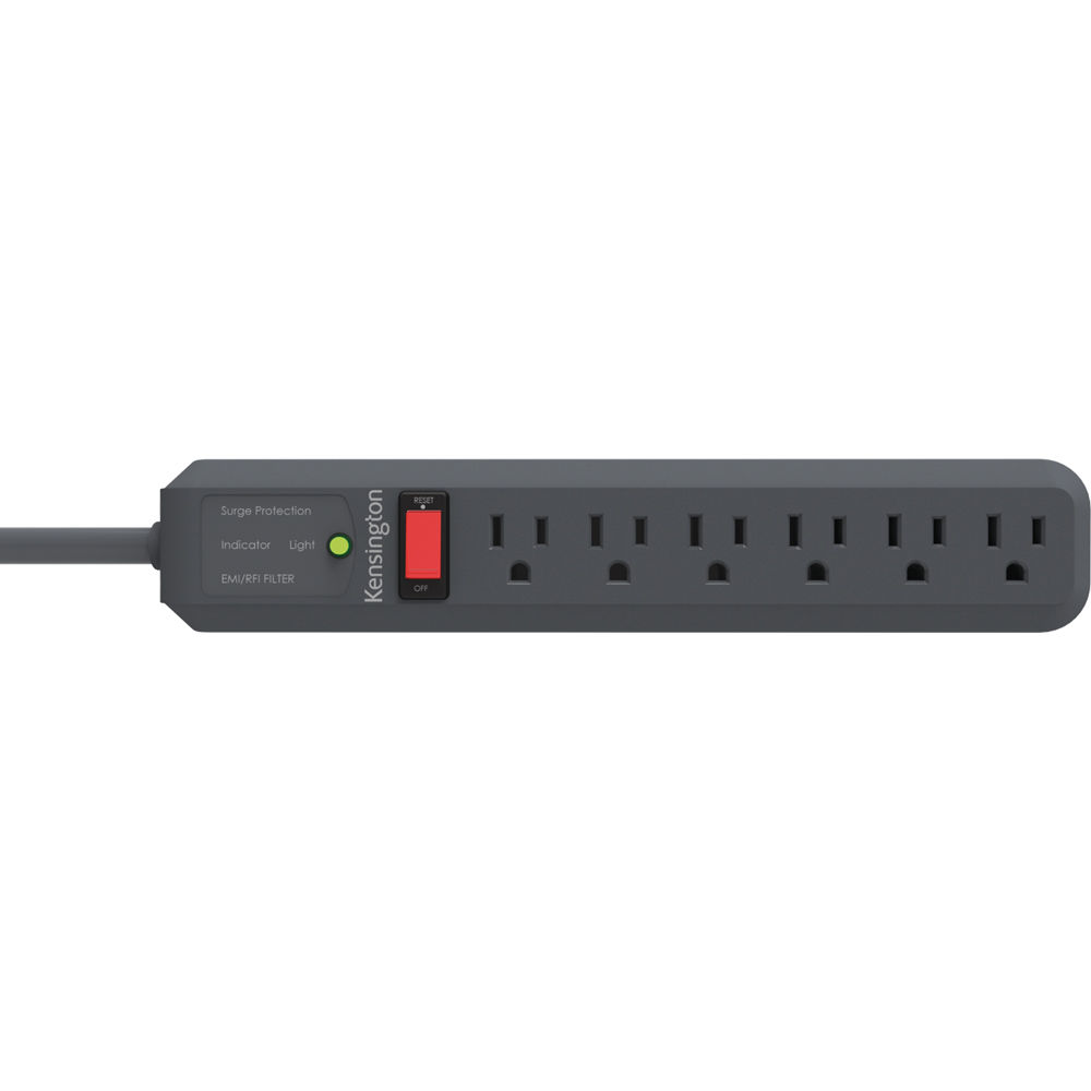 Kensington GUARDIAN Premium 15 surge strip with 15 outlets for high-density desktop power — view 3