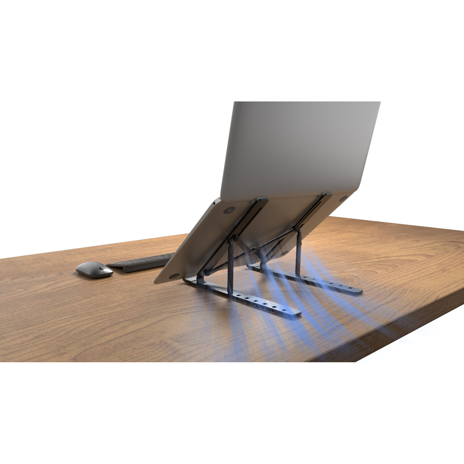 Kensington Collapsible Aluminum LT Riser K50406WW portable adjustable laptop stand — view 12