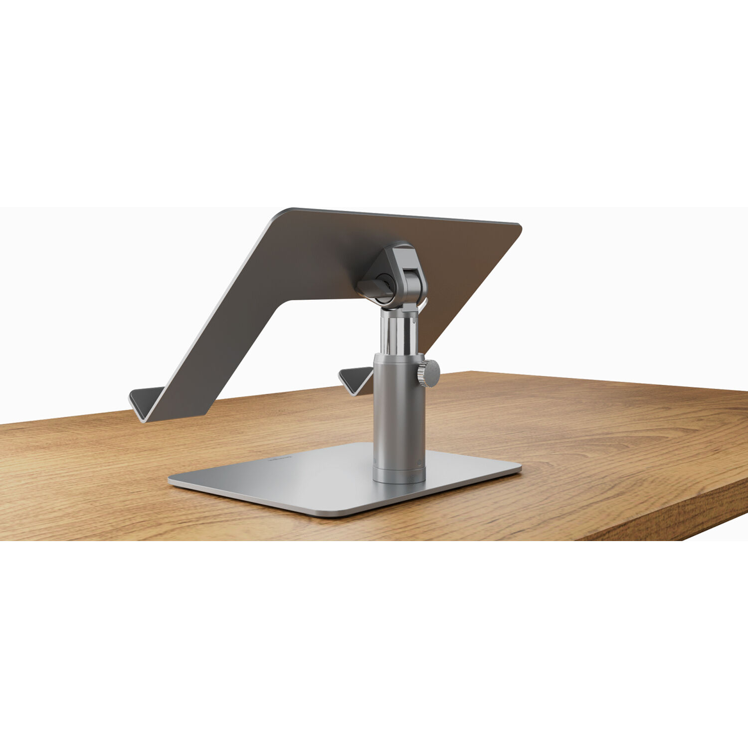 Kensington Uni Tabletop Laptop Riser in adjustable steel and aluminum desktop design — view 6