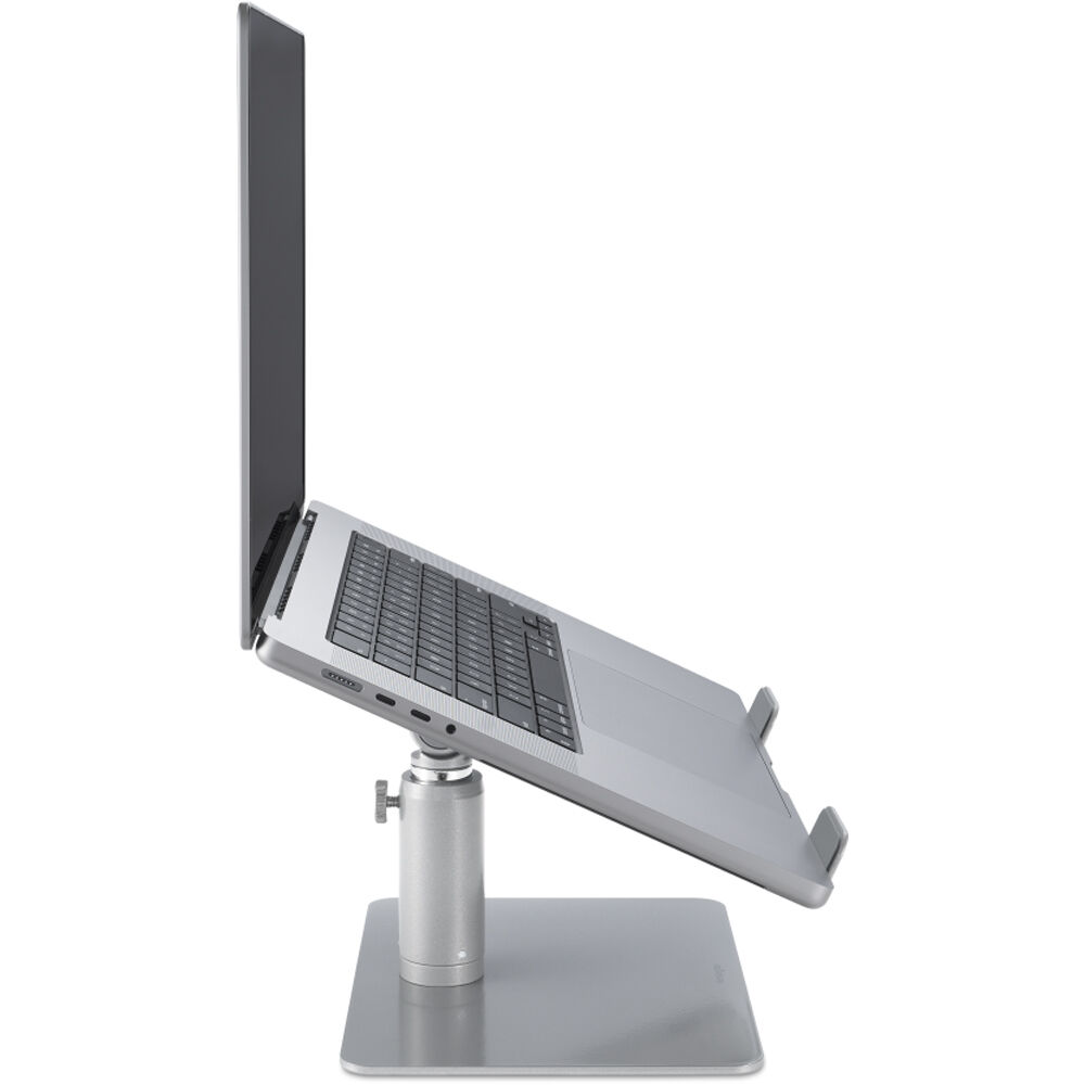 Kensington Uni Tabletop Laptop Riser in adjustable steel and aluminum desktop design — view 8