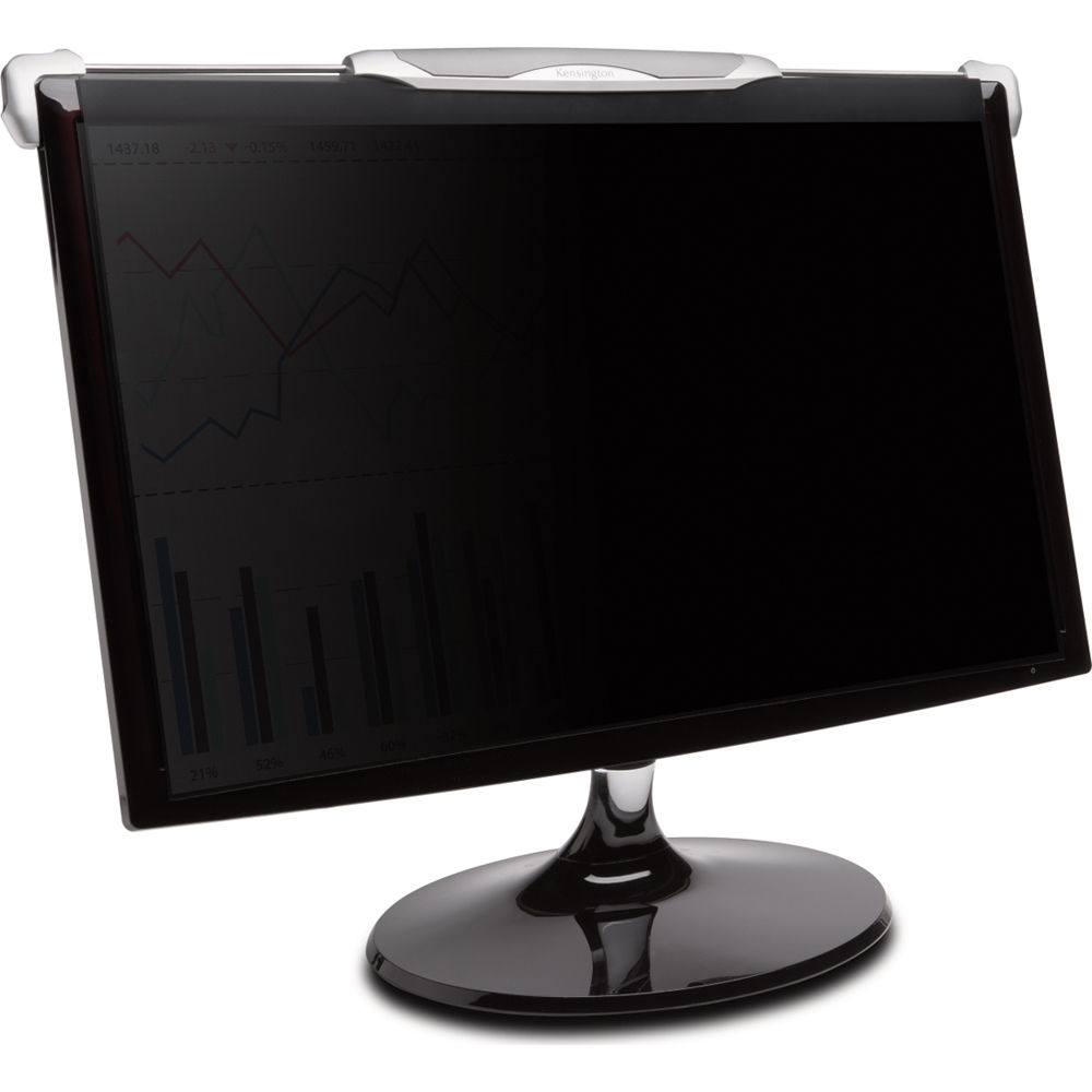Kensington Snap2 privacy screen for 22-24 inch widescreen LCD monitors — view 2