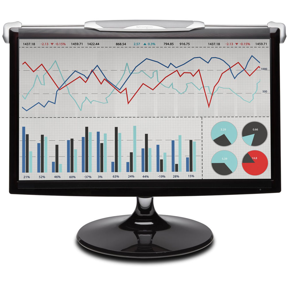 Kensington Snap2 privacy screen for 22-24 inch widescreen LCD monitors — view 5