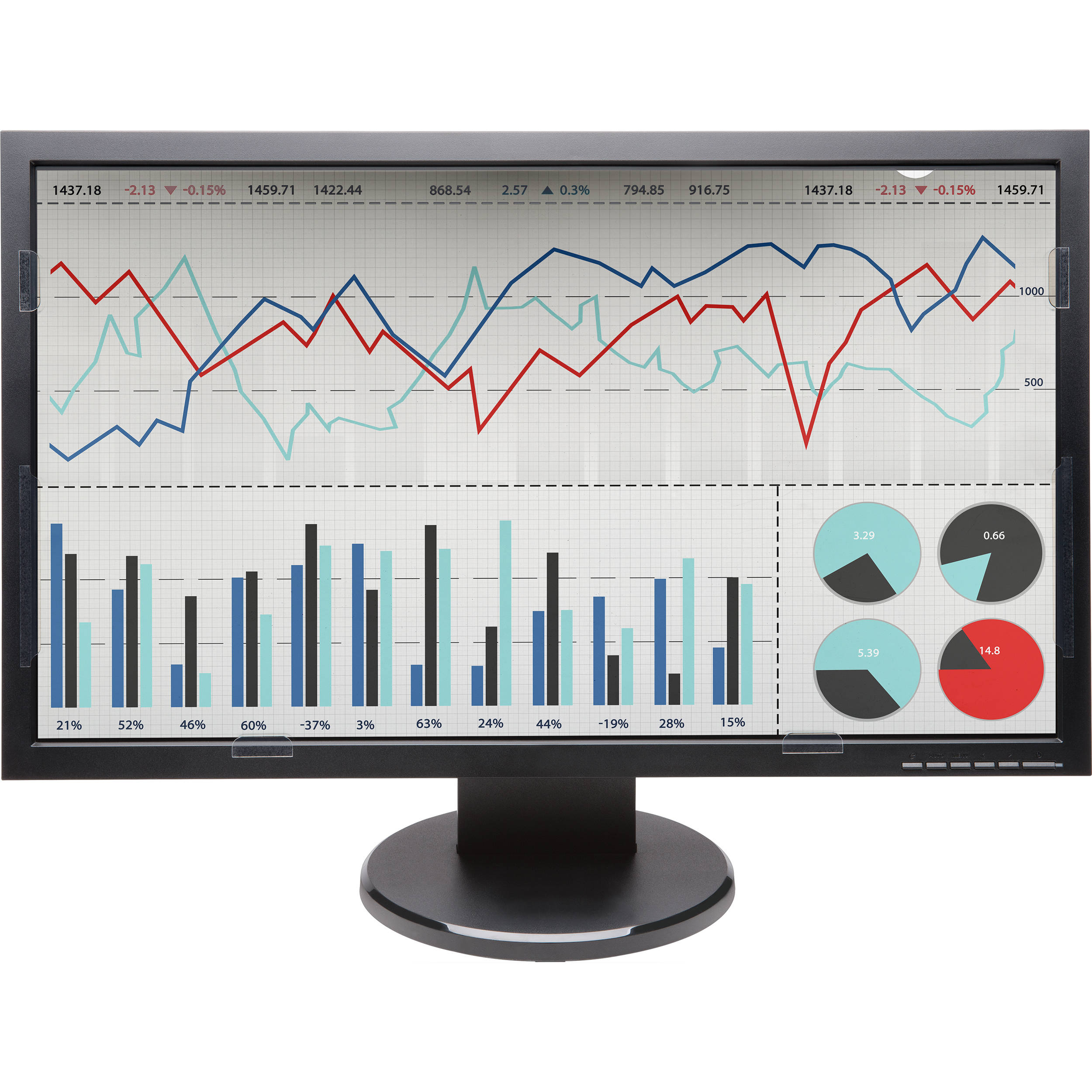 19" Privacy Screen LCD Mon — view 3