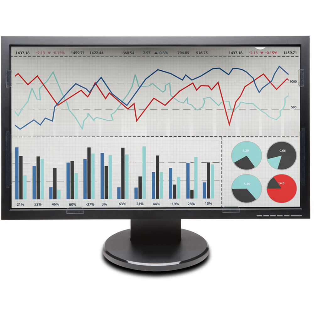 Kensington 20-inch LCD privacy screen for widescreen monitors with blue light reduction — view 4
