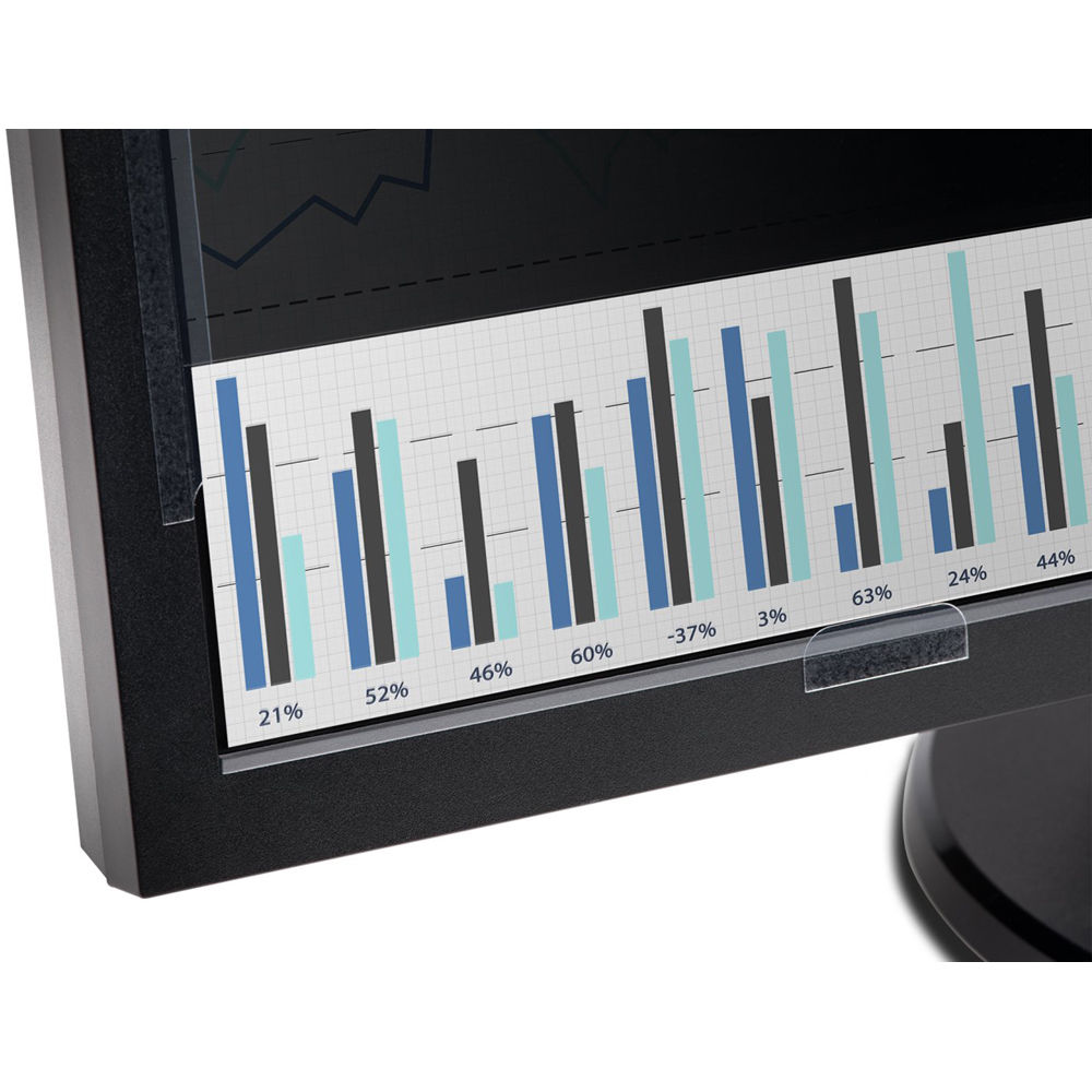Kensington 20-inch LCD privacy screen for widescreen monitors with blue light reduction — view 5